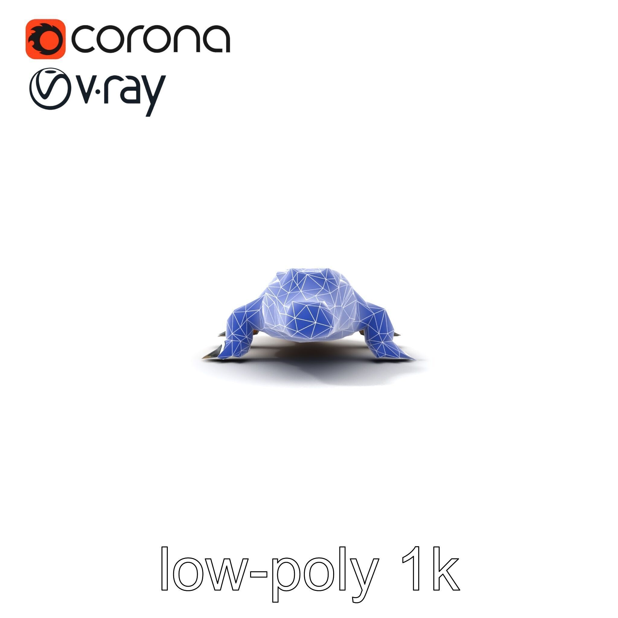 Colossal Saltwater Crocodile Sculpture model pack Low-poly 3D model_12