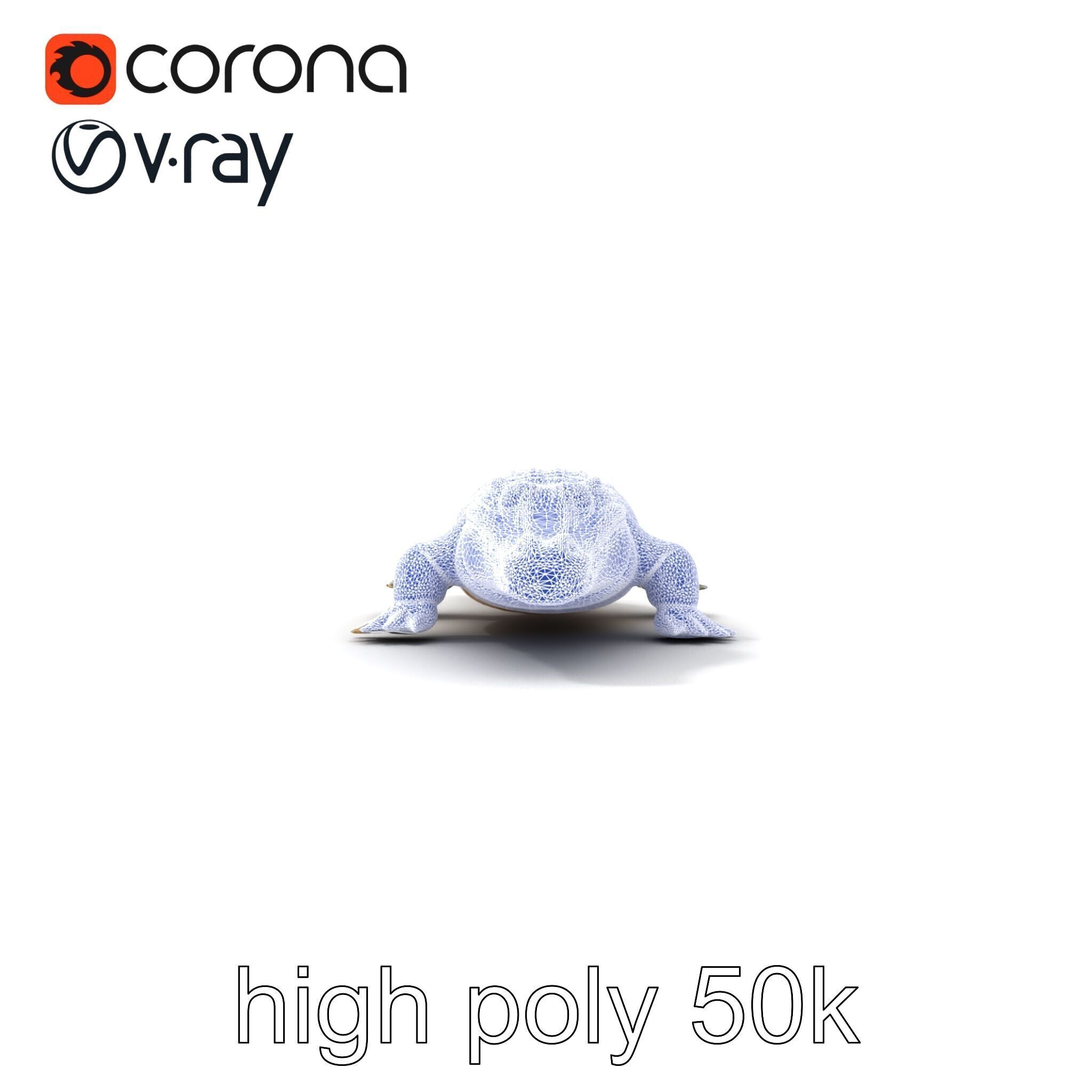 Colossal Saltwater Crocodile Sculpture model pack Low-poly 3D model_31