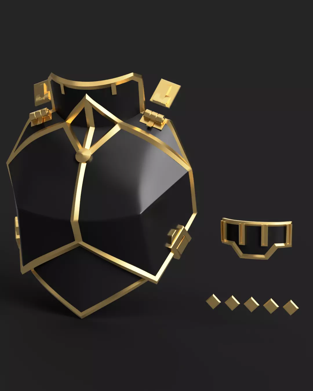 Arcane - Vi Enforcer Accessories - 3D Print Model Files 3D print model