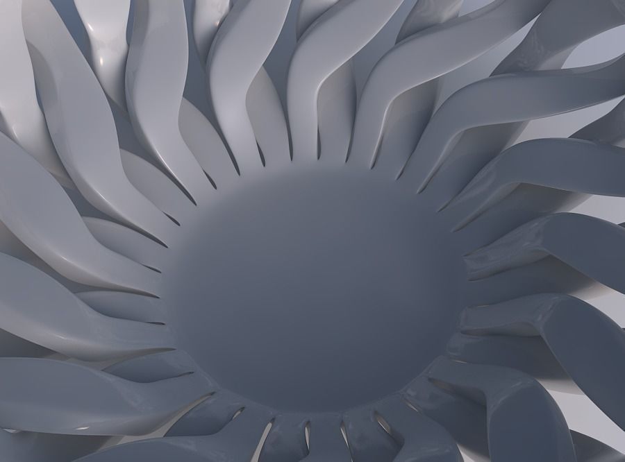 Bowl with twisted sharp muscle structure squeezed 3D print model_1