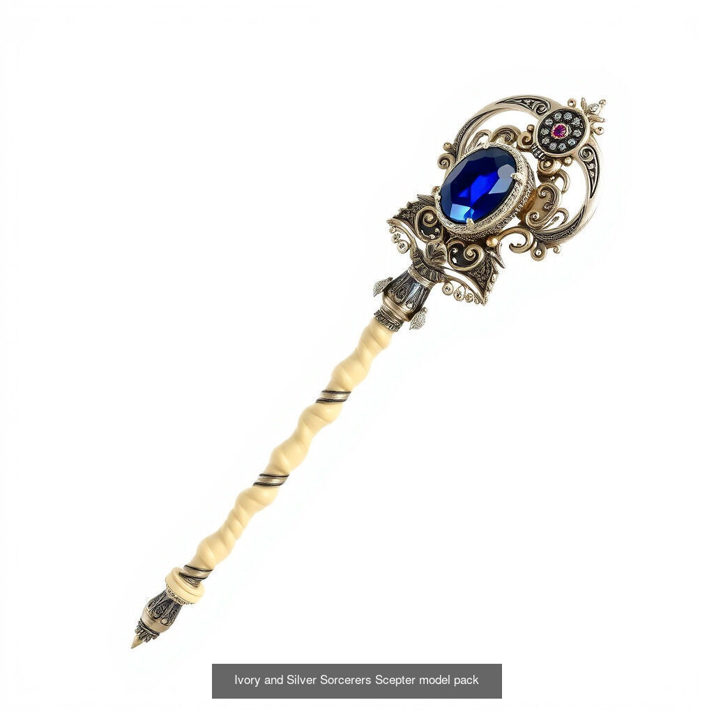 Enchanted Staves 3D Collection _17