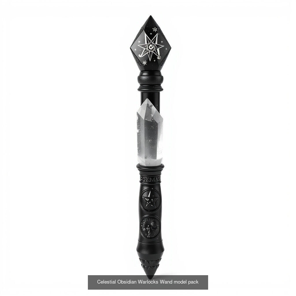 Enchanted Staves 3D Collection _19