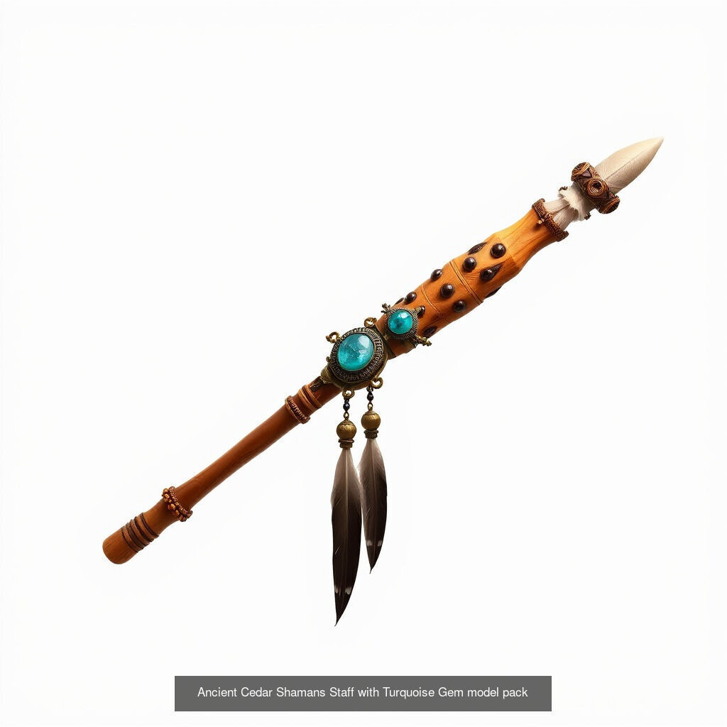 Enchanted Staves 3D Collection _21