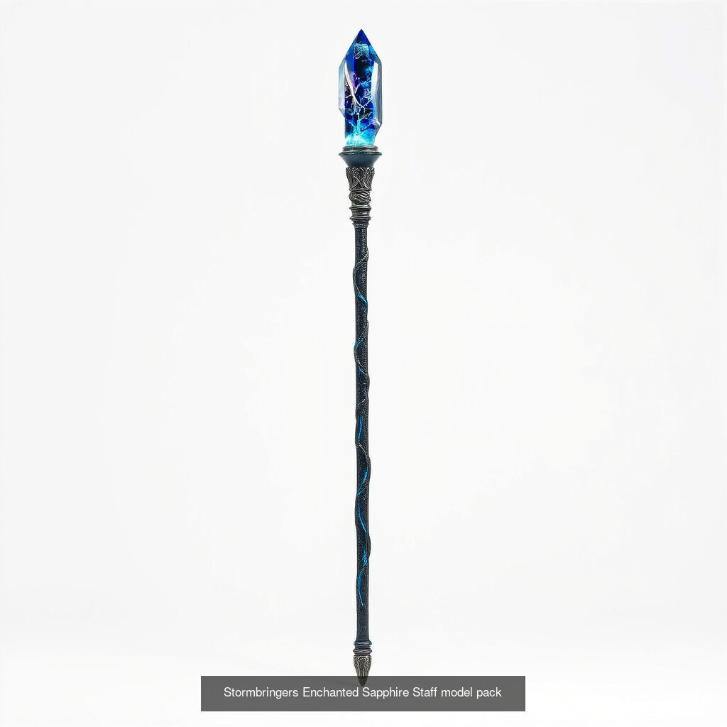 Enchanted Staves 3D Collection _22