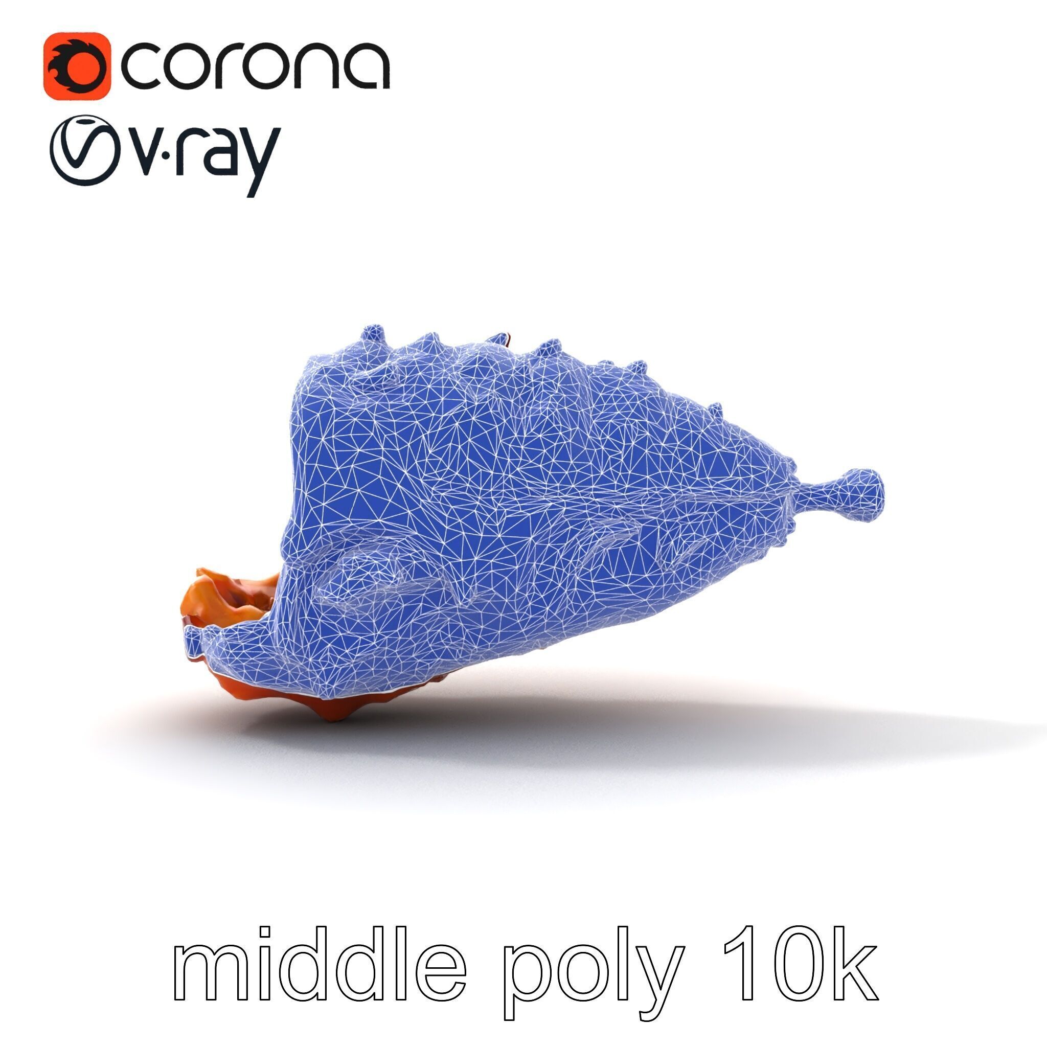 Roasted Schweinshaxe Crispy Texture Model Pack Low-poly 3D model_30