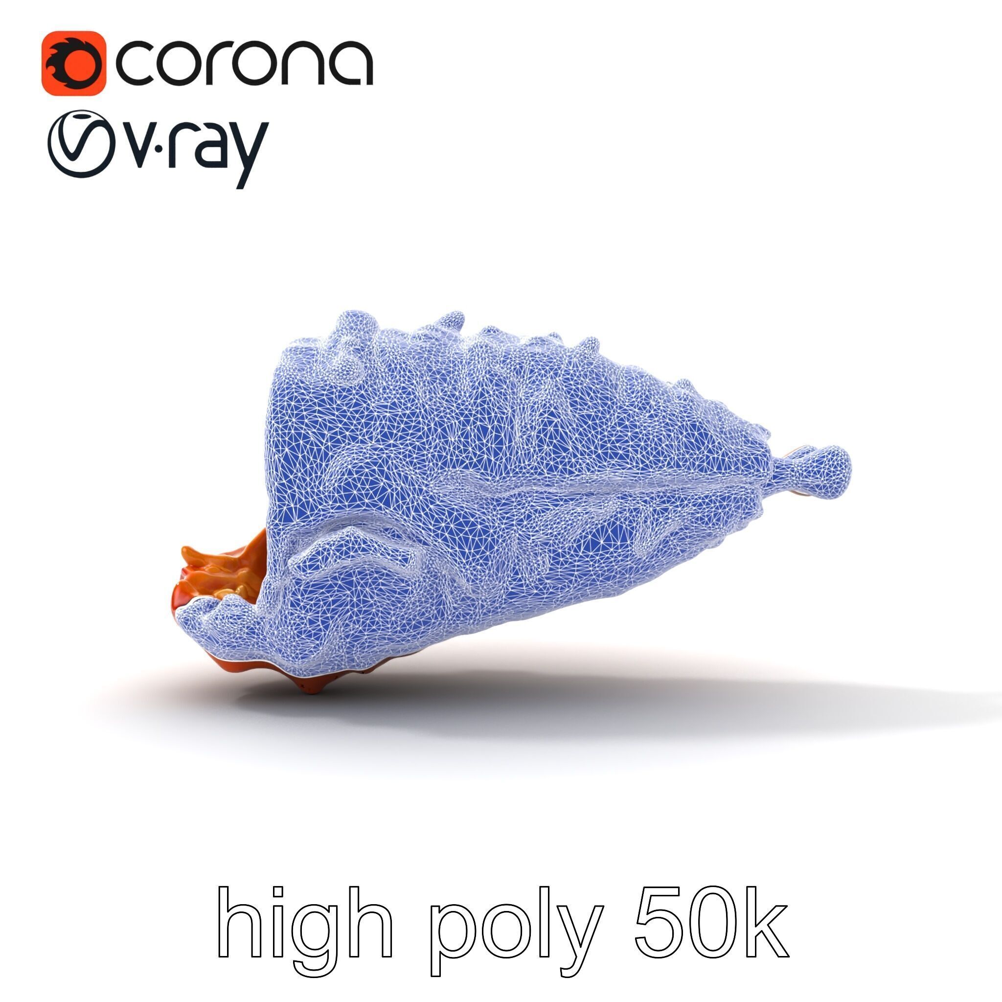 Roasted Schweinshaxe Crispy Texture Model Pack Low-poly 3D model_25