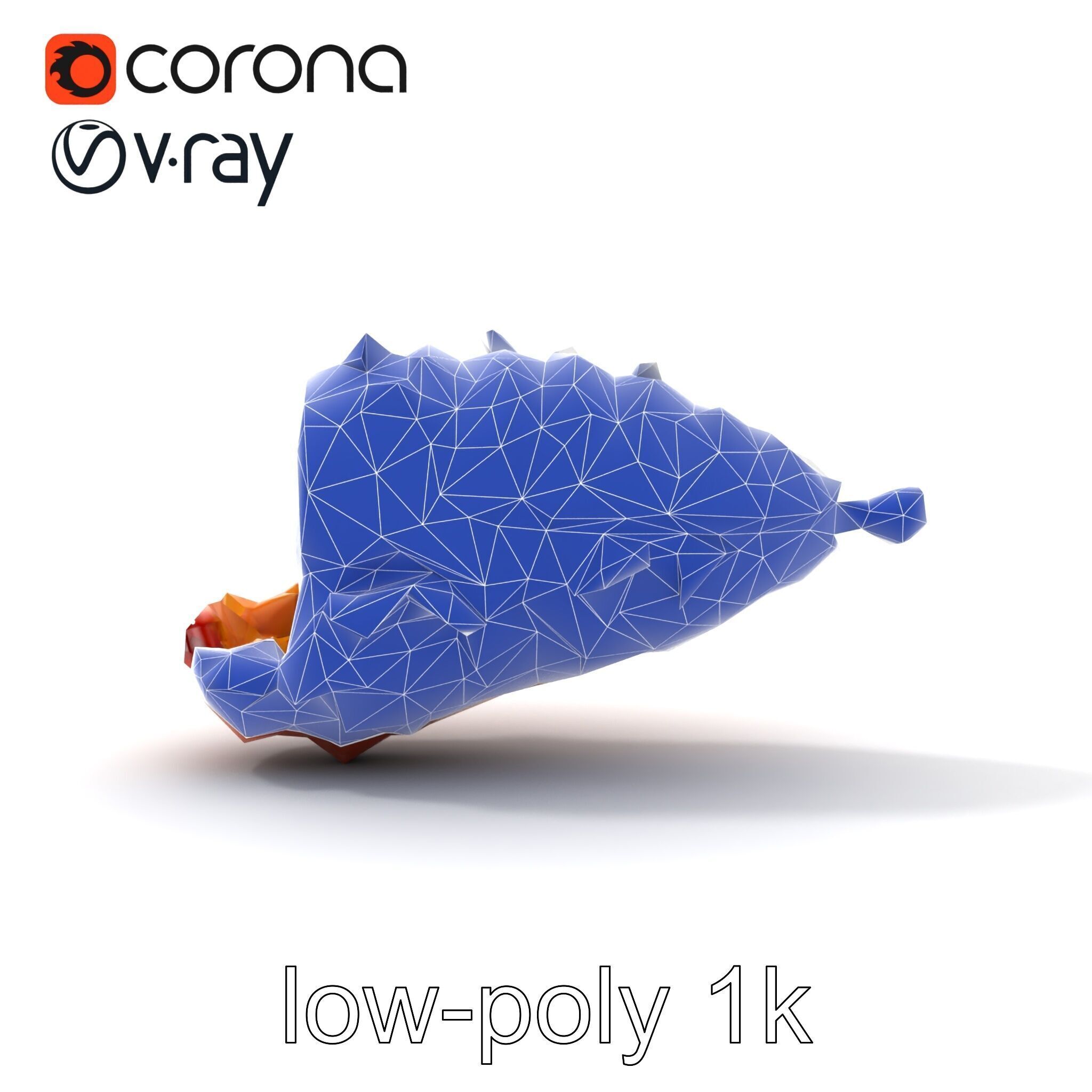 Roasted Schweinshaxe Crispy Texture Model Pack Low-poly 3D model_23