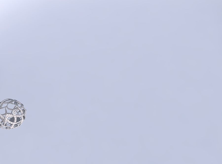 Bowl widening with interlacing lattice long neck 3D print model_6