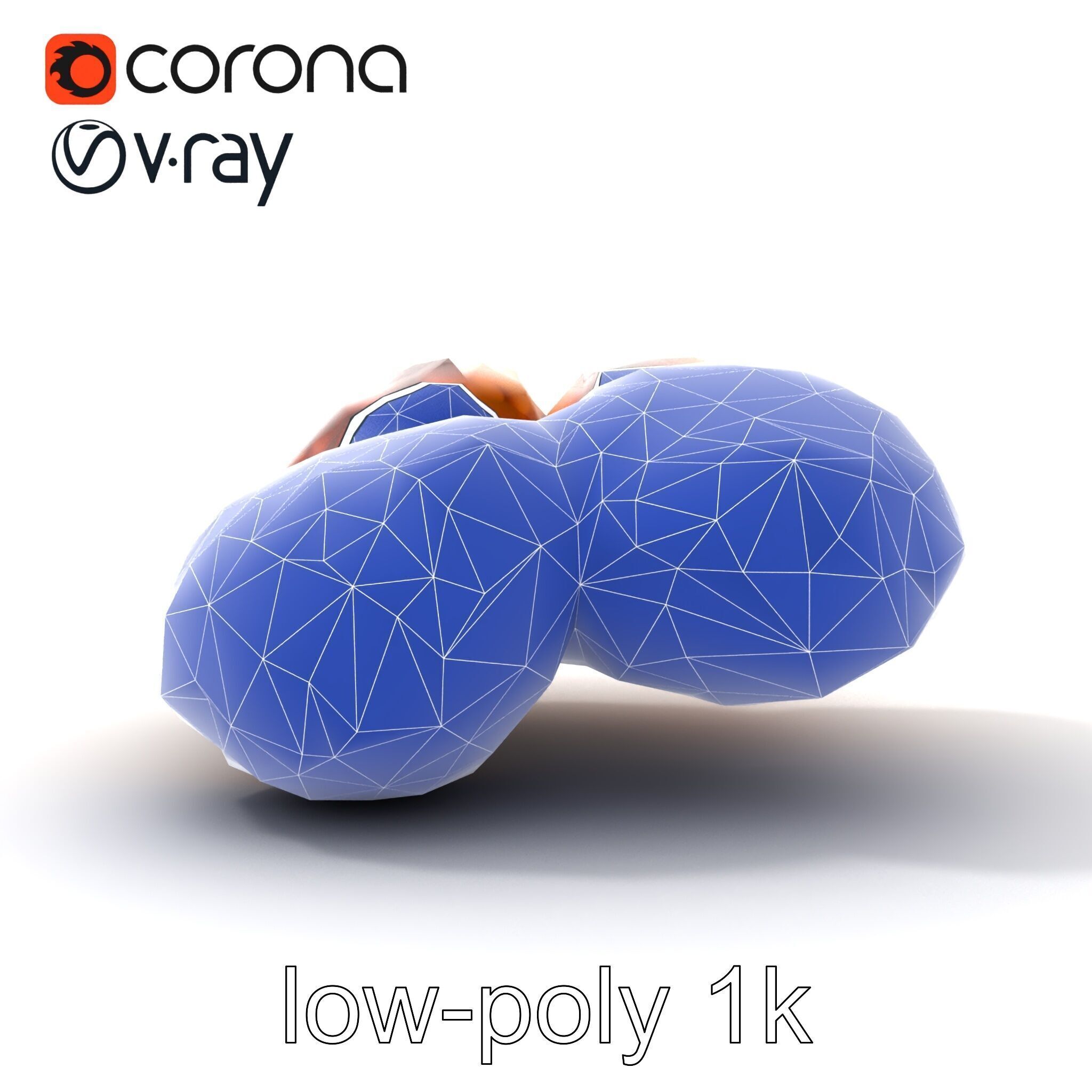 Detailed Frikadellen Meat Patties model pack Low-poly 3D model_11