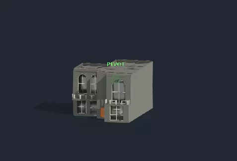 Revit residental  villa 3D model_0