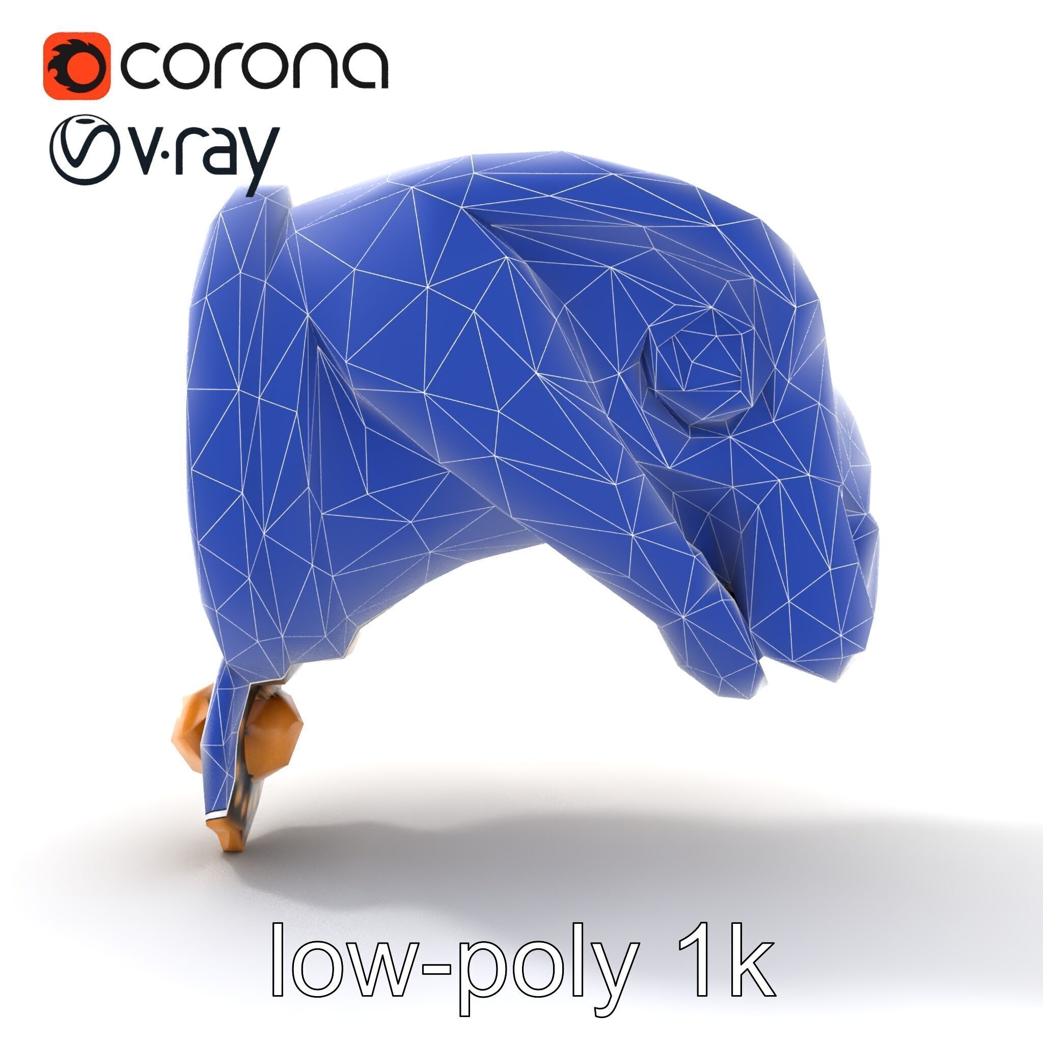 Serpent Bronze Door Handle model pack Low-poly 3D model_24