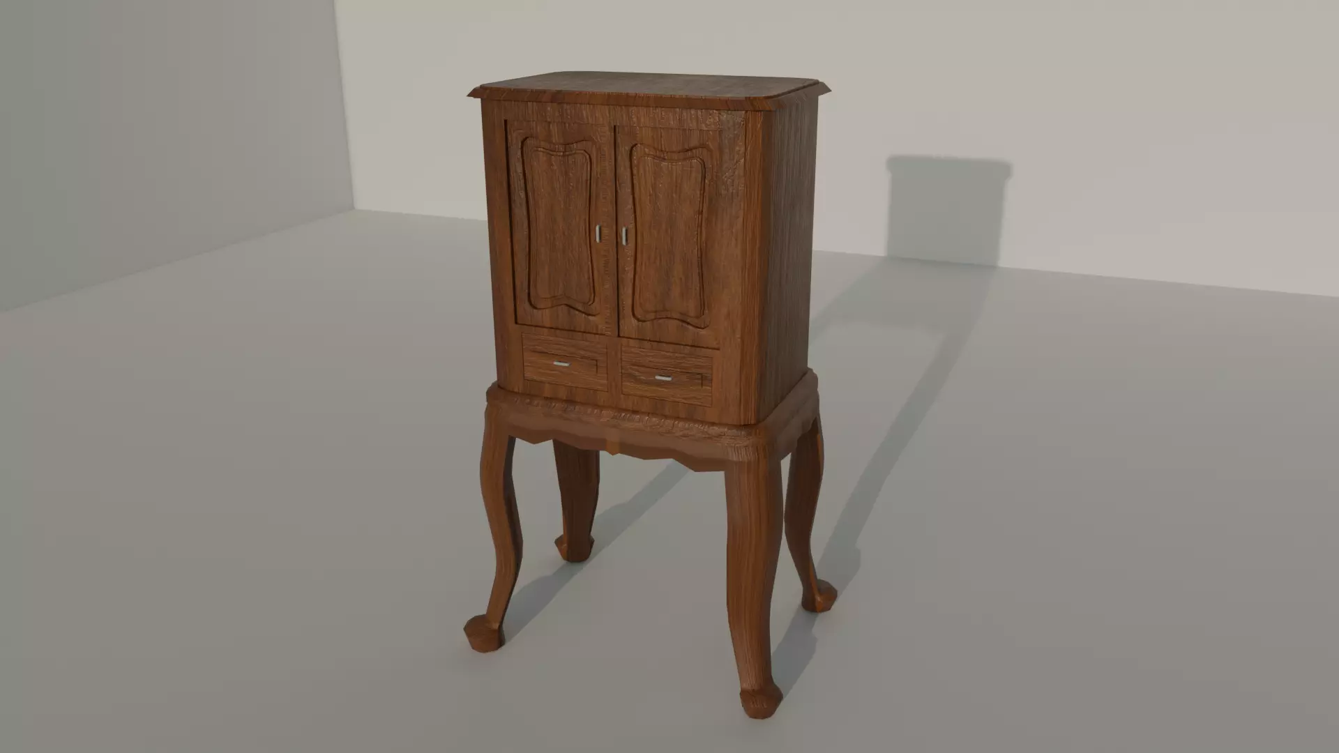 Antique Furniture 3D model_0