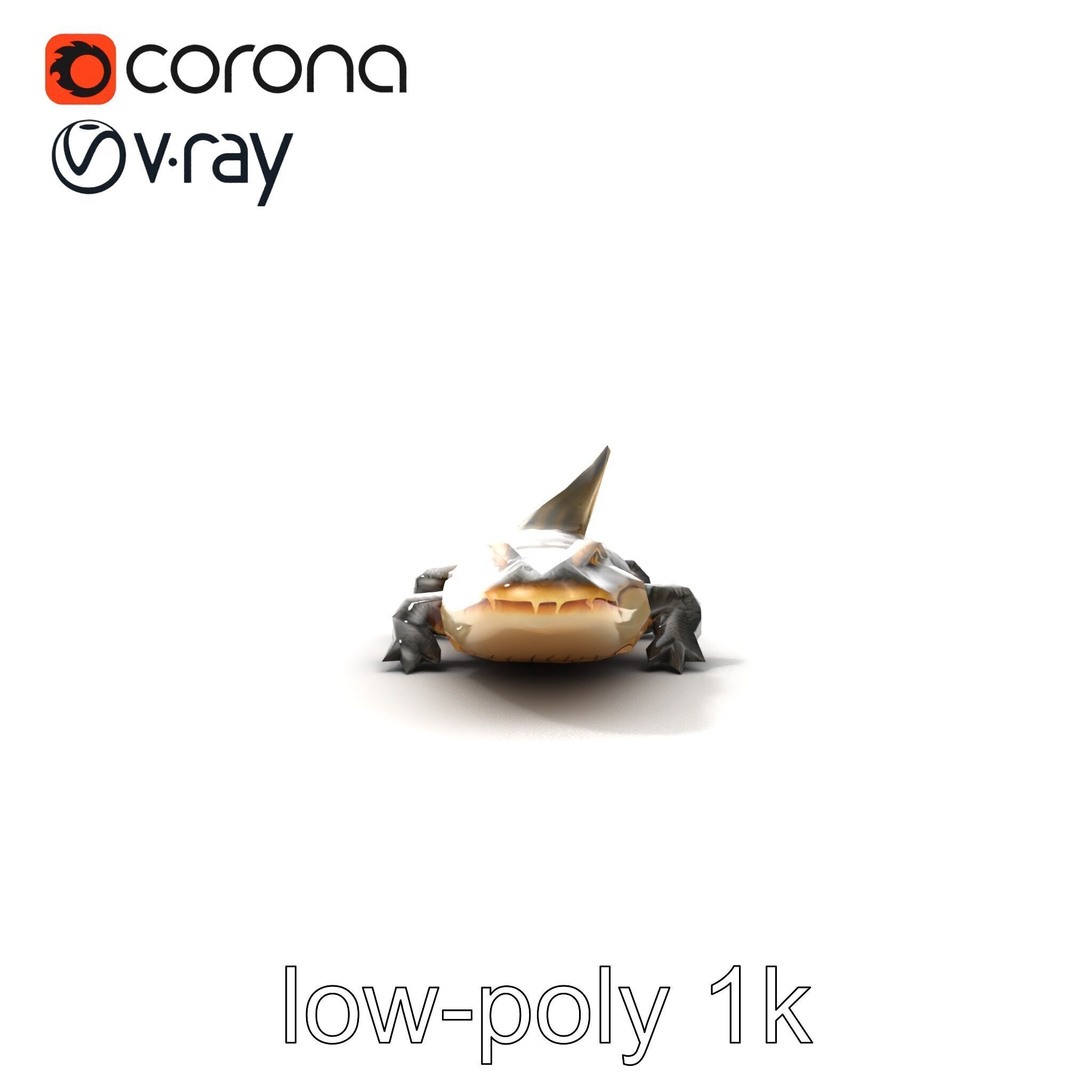 Dewy Crocodile Reptile Model Pack Low-poly 3D model_27