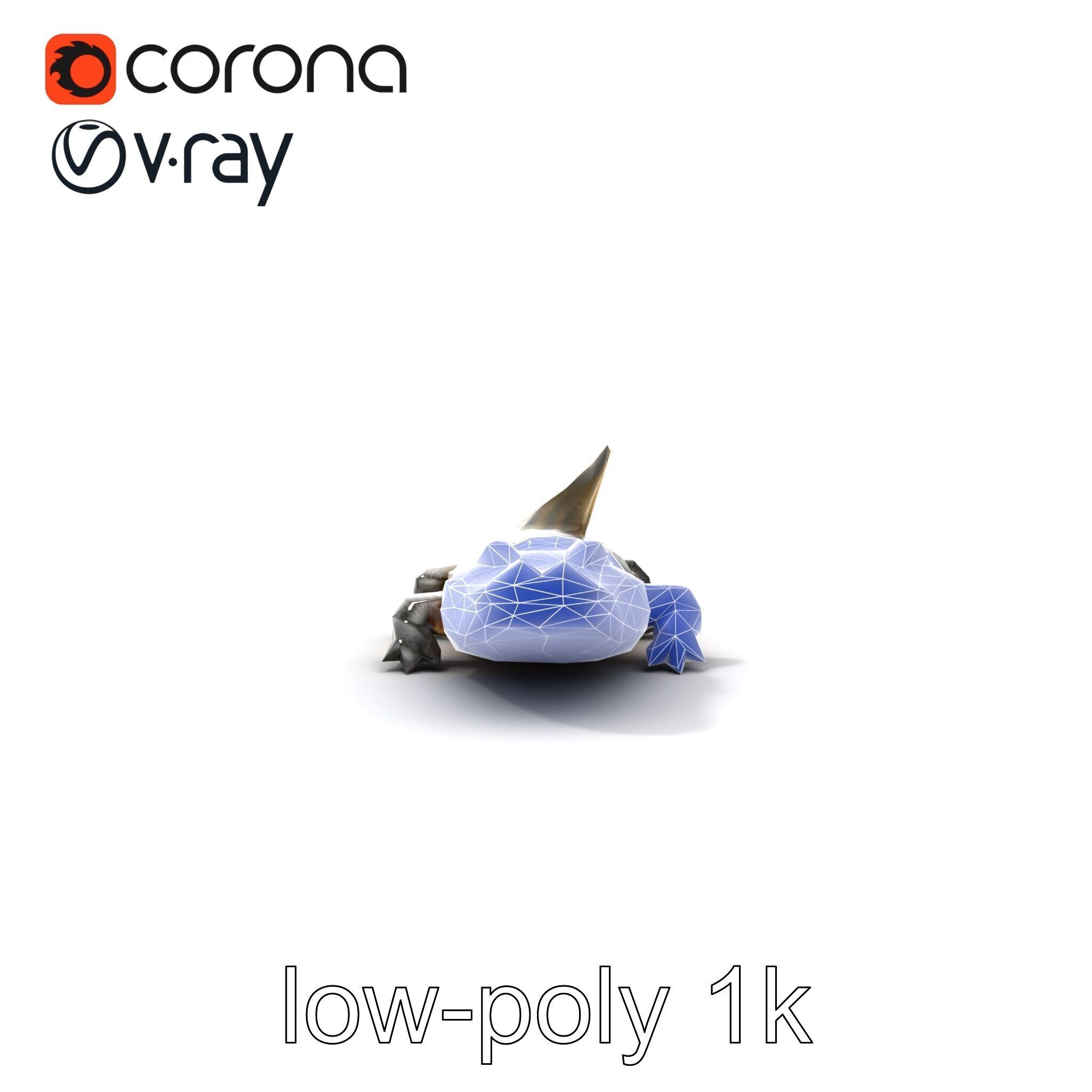 Dewy Crocodile Reptile Model Pack Low-poly 3D model_21