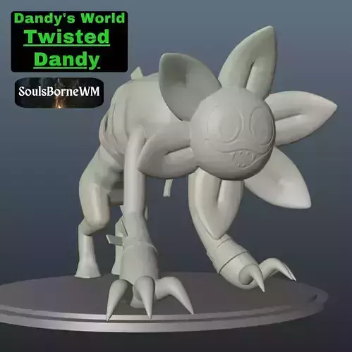 Dandy World Twisted Dandy 3D print model