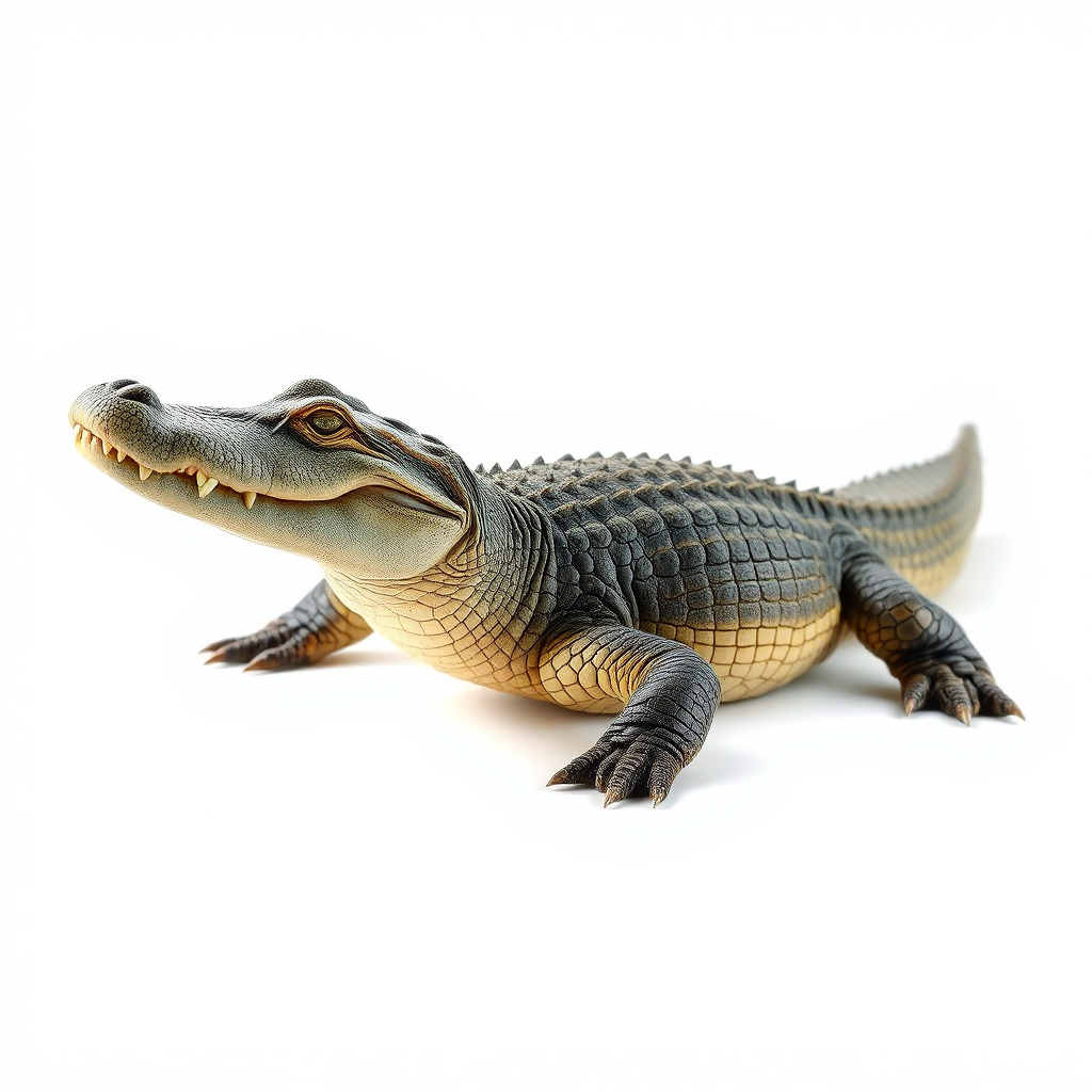 Crocodile Detailed Dewy Scales Model Pack Low-poly 3D model_4