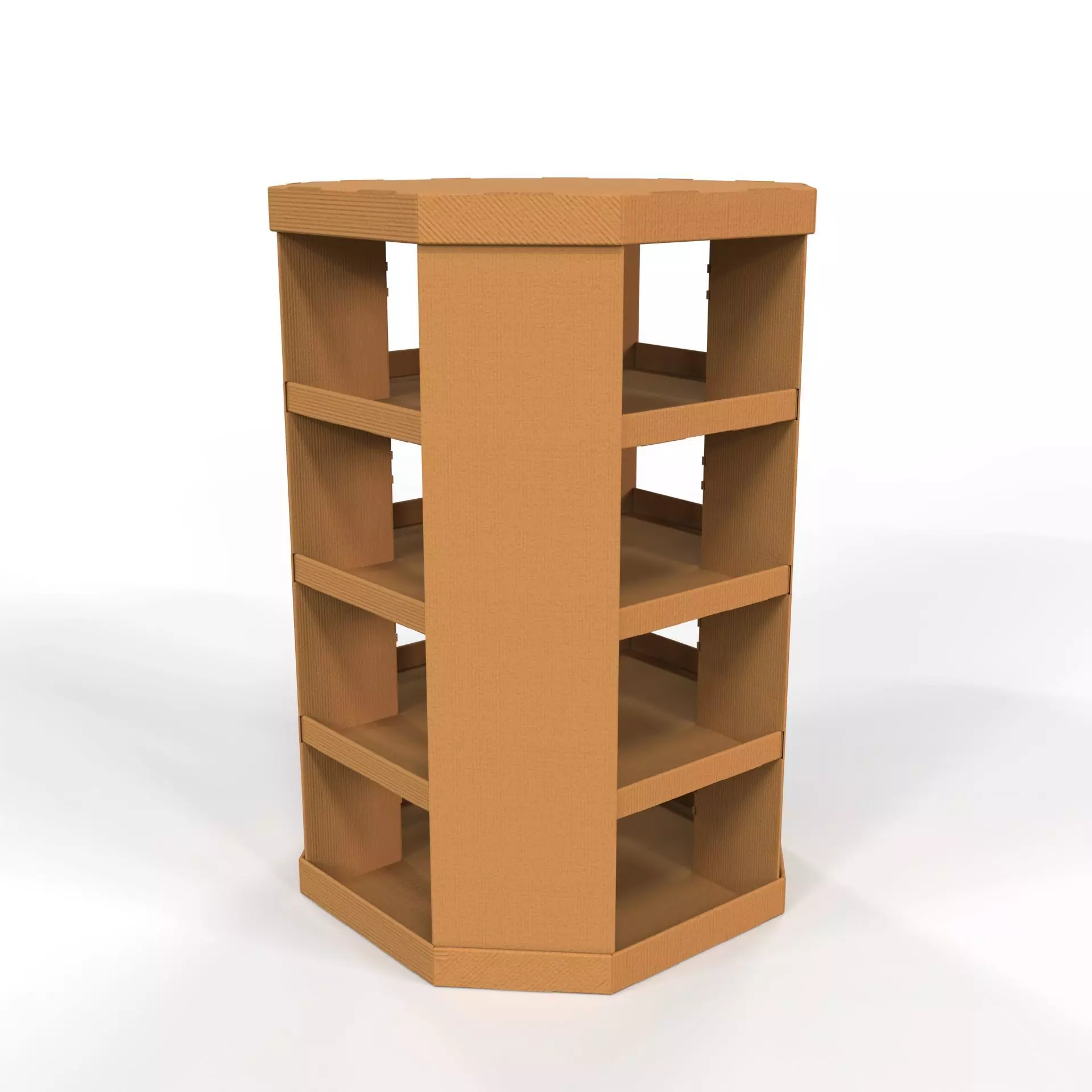 Point of Sale Cardboard Display Stand Texture_0
