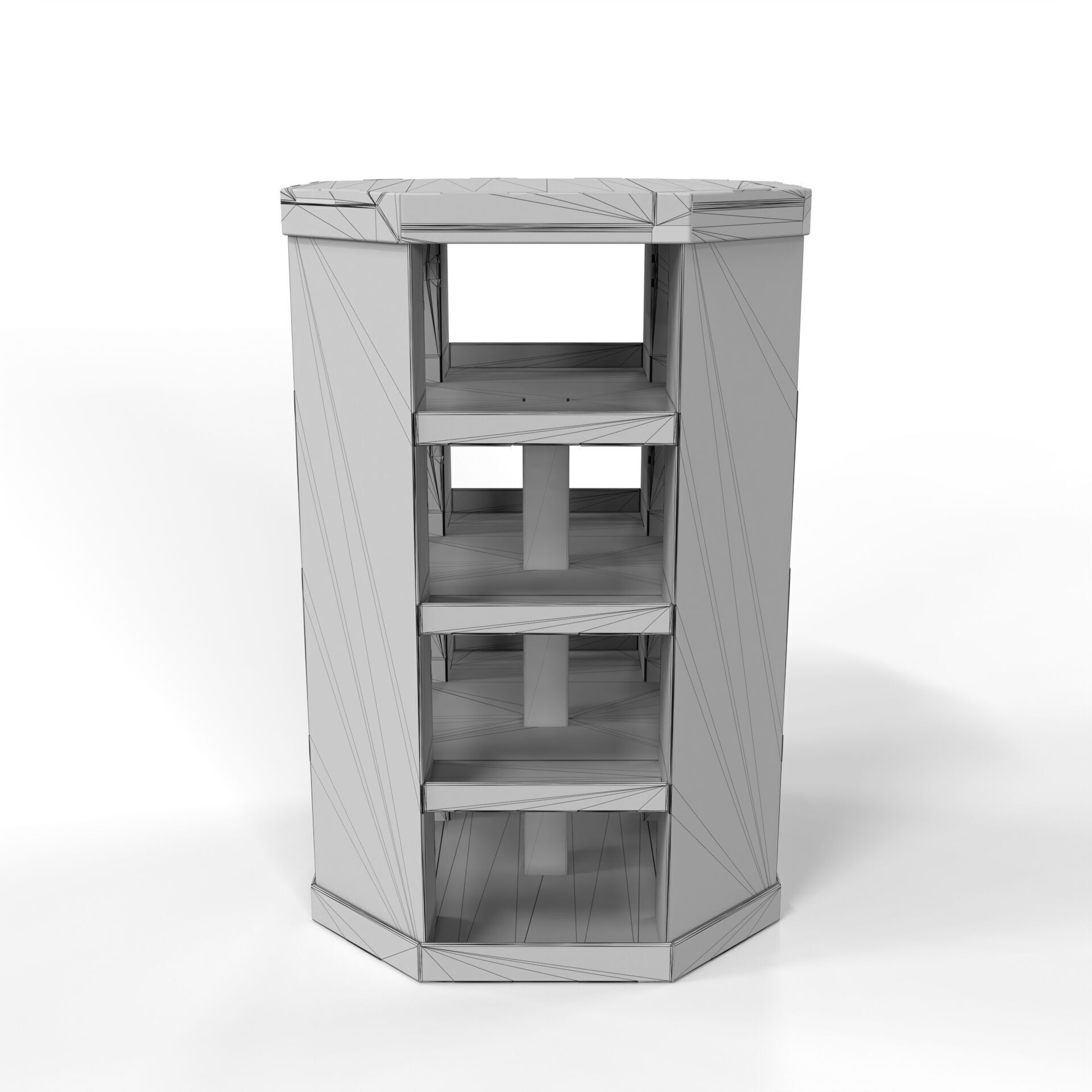 Point of Sale Cardboard Display Stand Texture_4