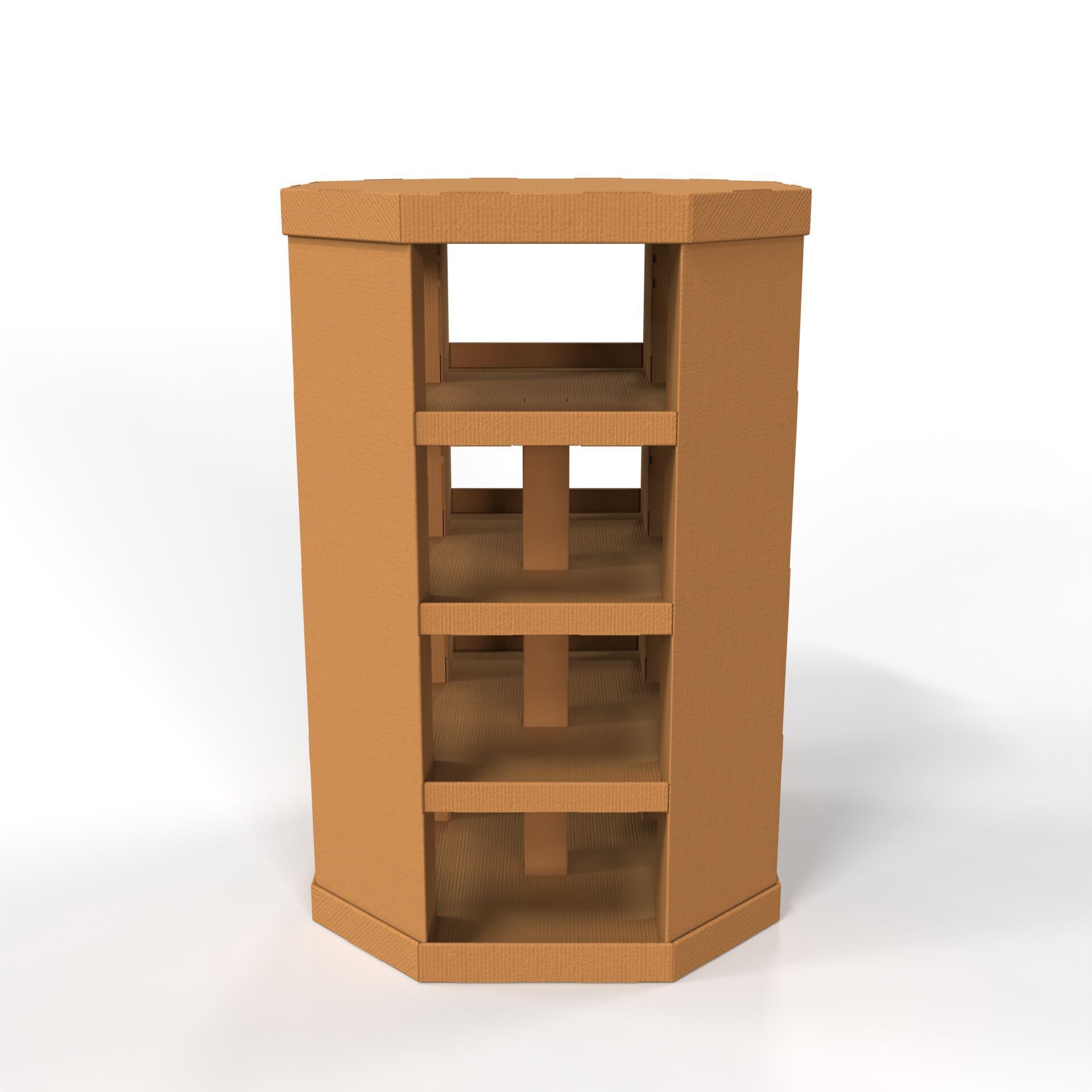 Point of Sale Cardboard Display Stand Texture_1