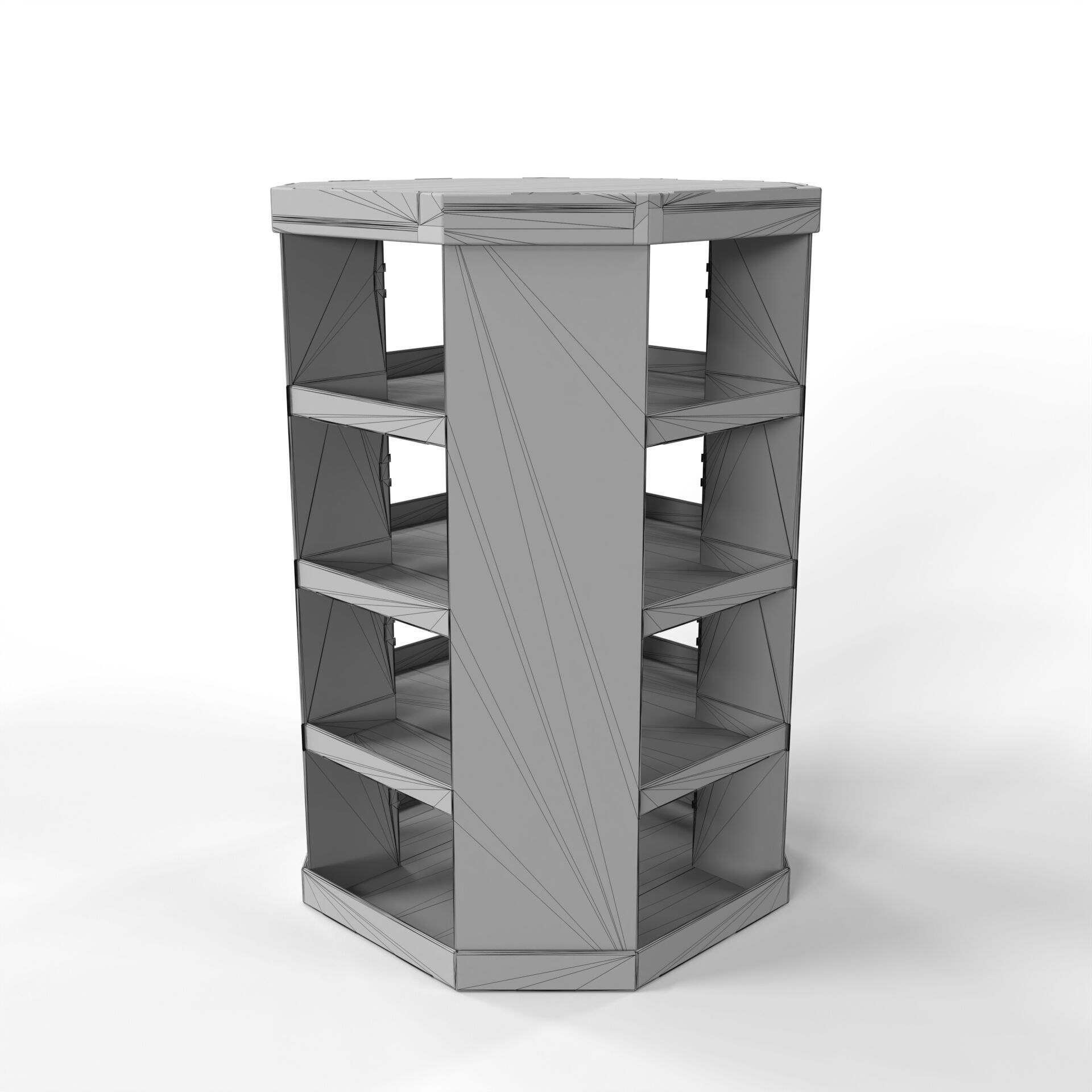 Point of Sale Cardboard Display Stand Texture_5