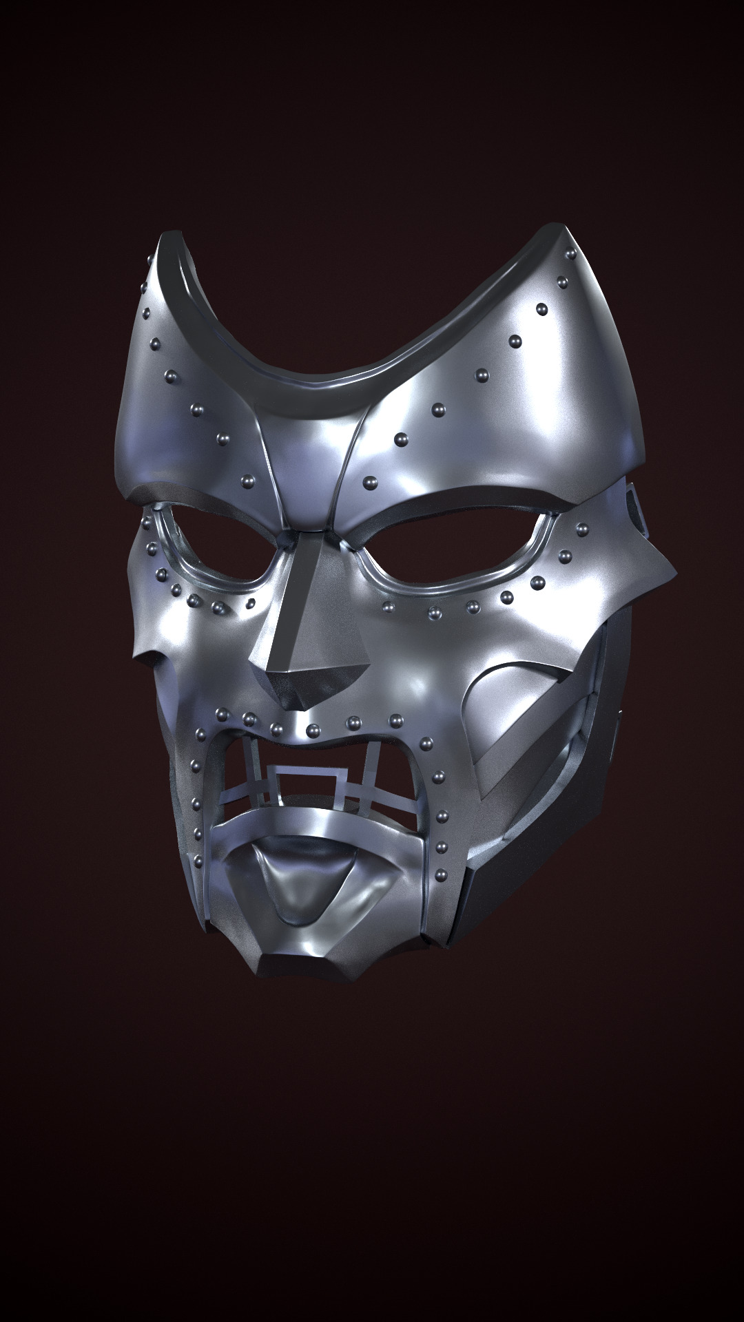 DR DOOM MASK MARVEL 3D print model_1