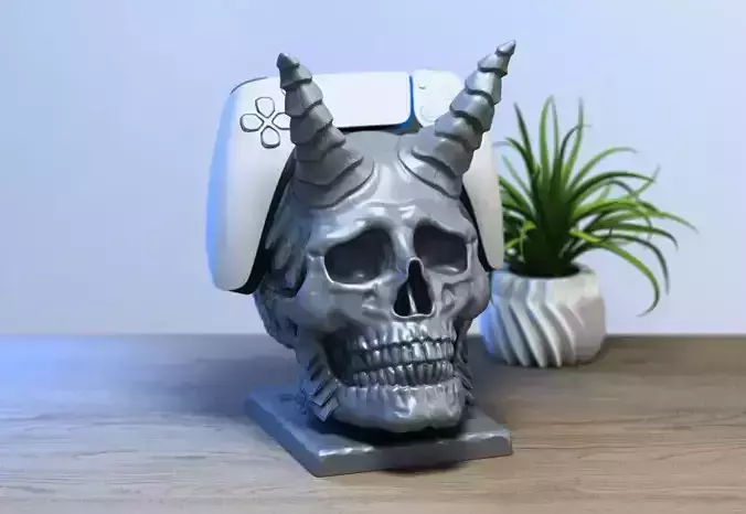Skull dragon ps5 controller stand