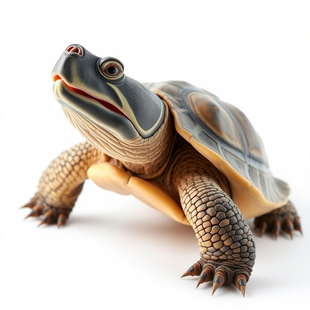 Snapping Turtle Strong Jaw Detailed Model Pack Low-poly 3D model_4