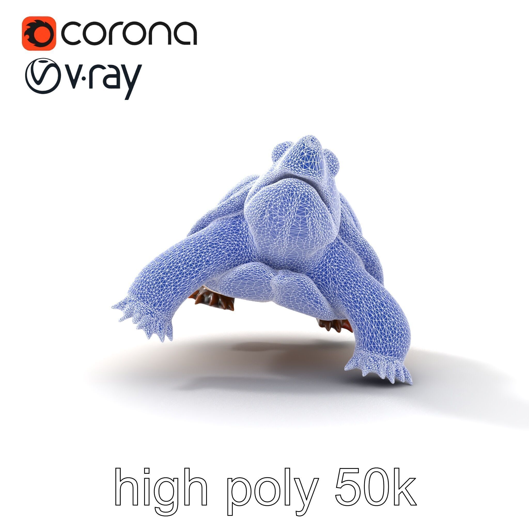 Snapping Turtle Strong Jaw Detailed Model Pack Low-poly 3D model_19