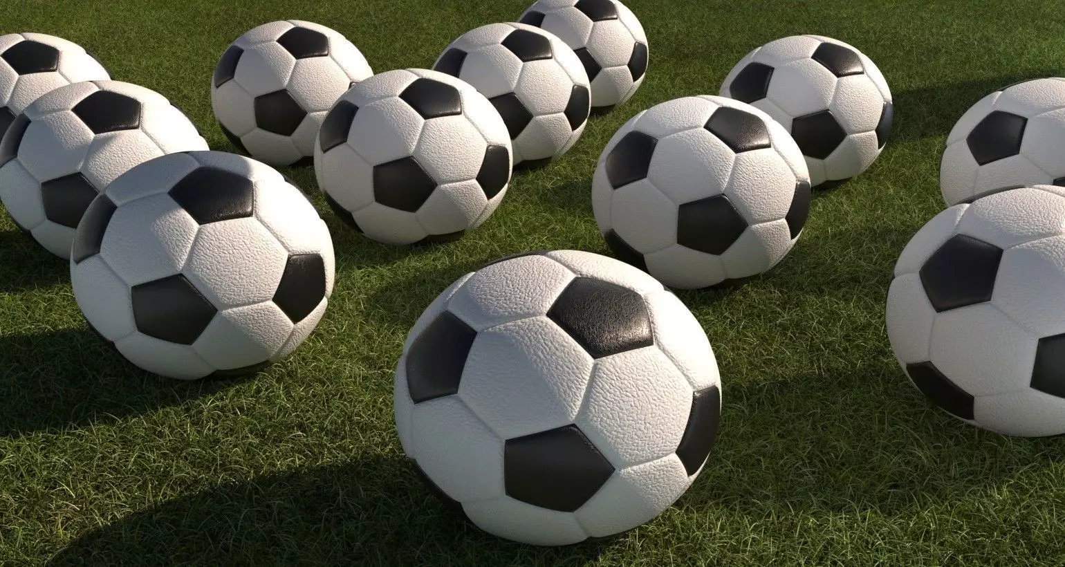Classic Soccer Ball - Football Free low-poly 3D model