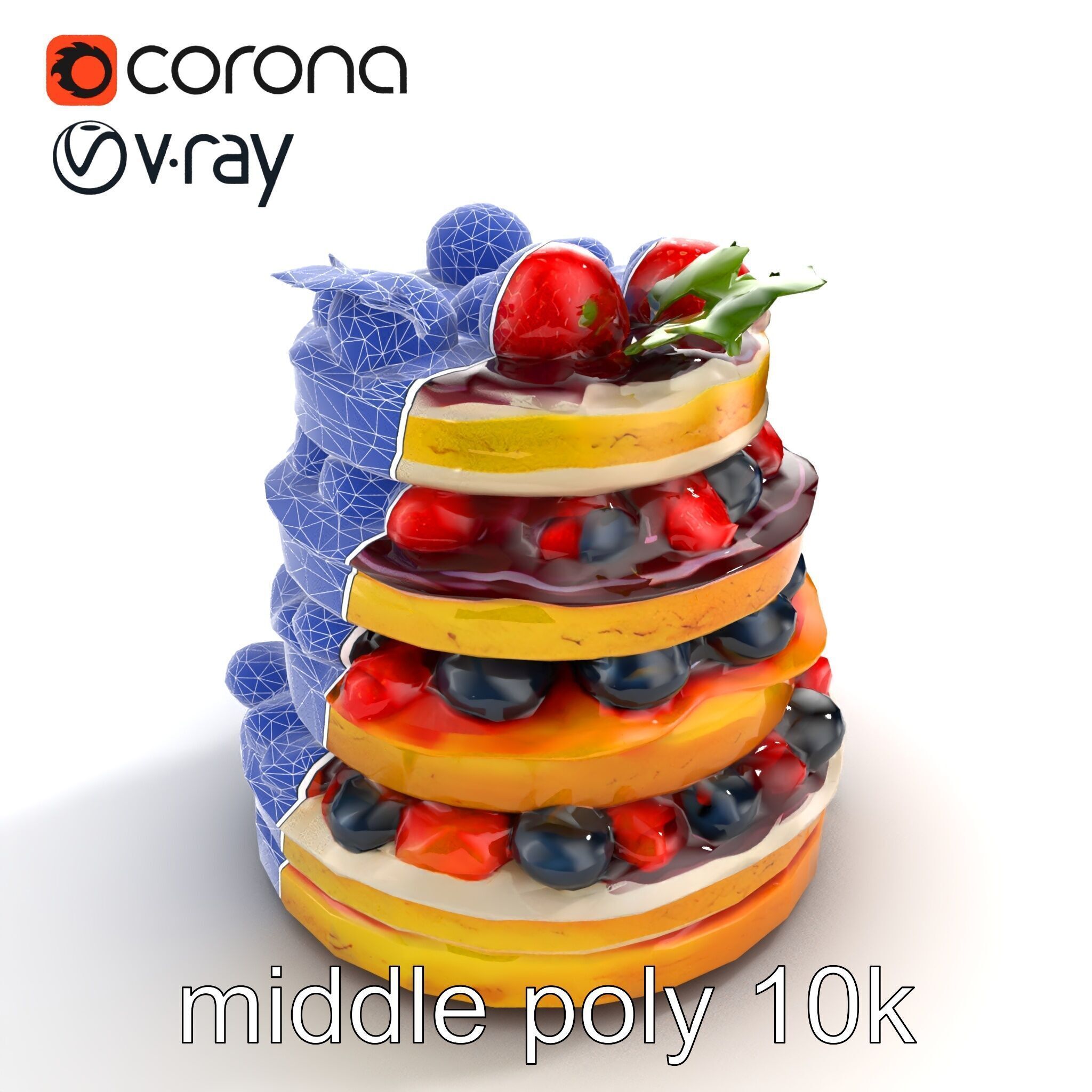 Lion Head Door Handle Sculpture model pack Low-poly 3D model_51