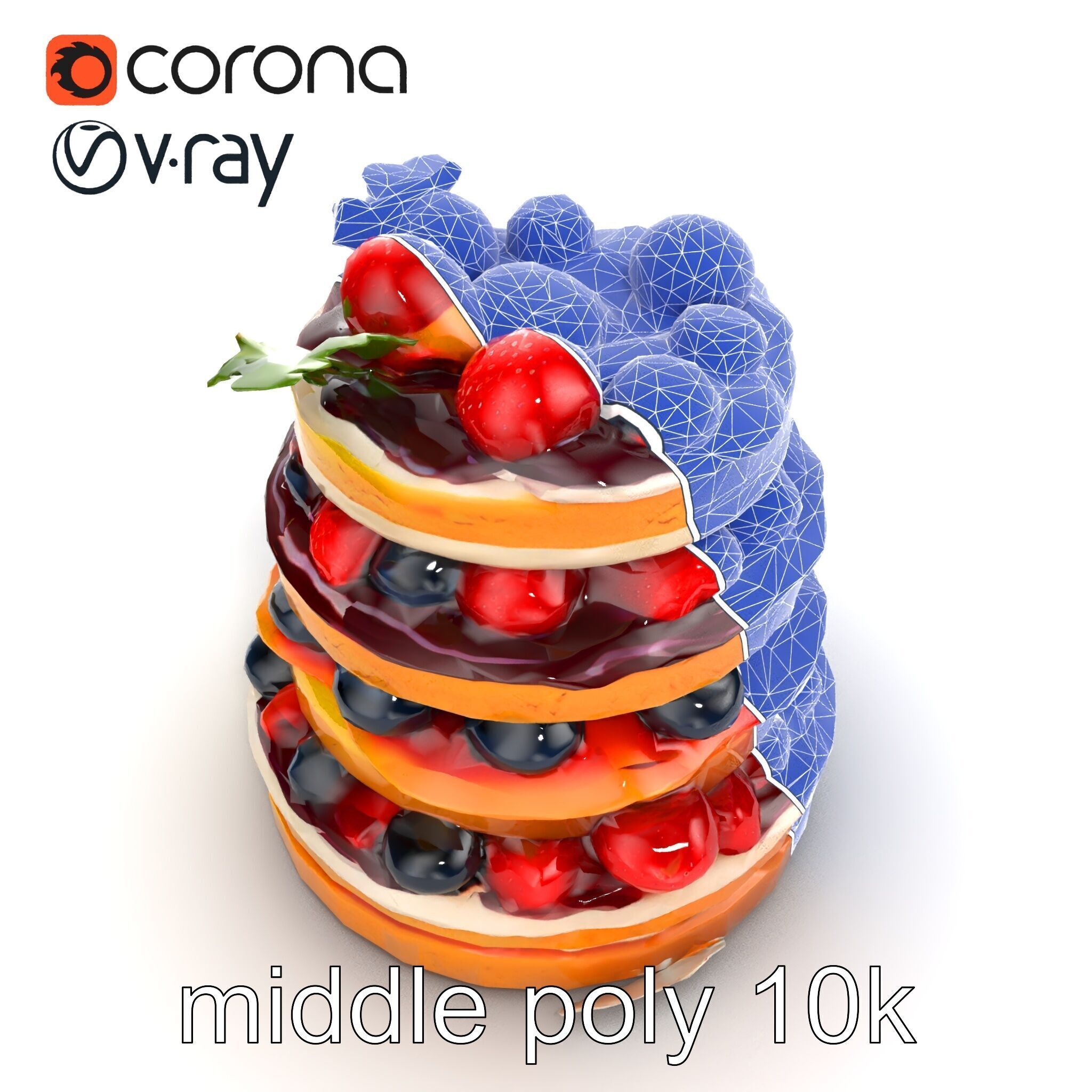 Lion Head Door Handle Sculpture model pack Low-poly 3D model_42