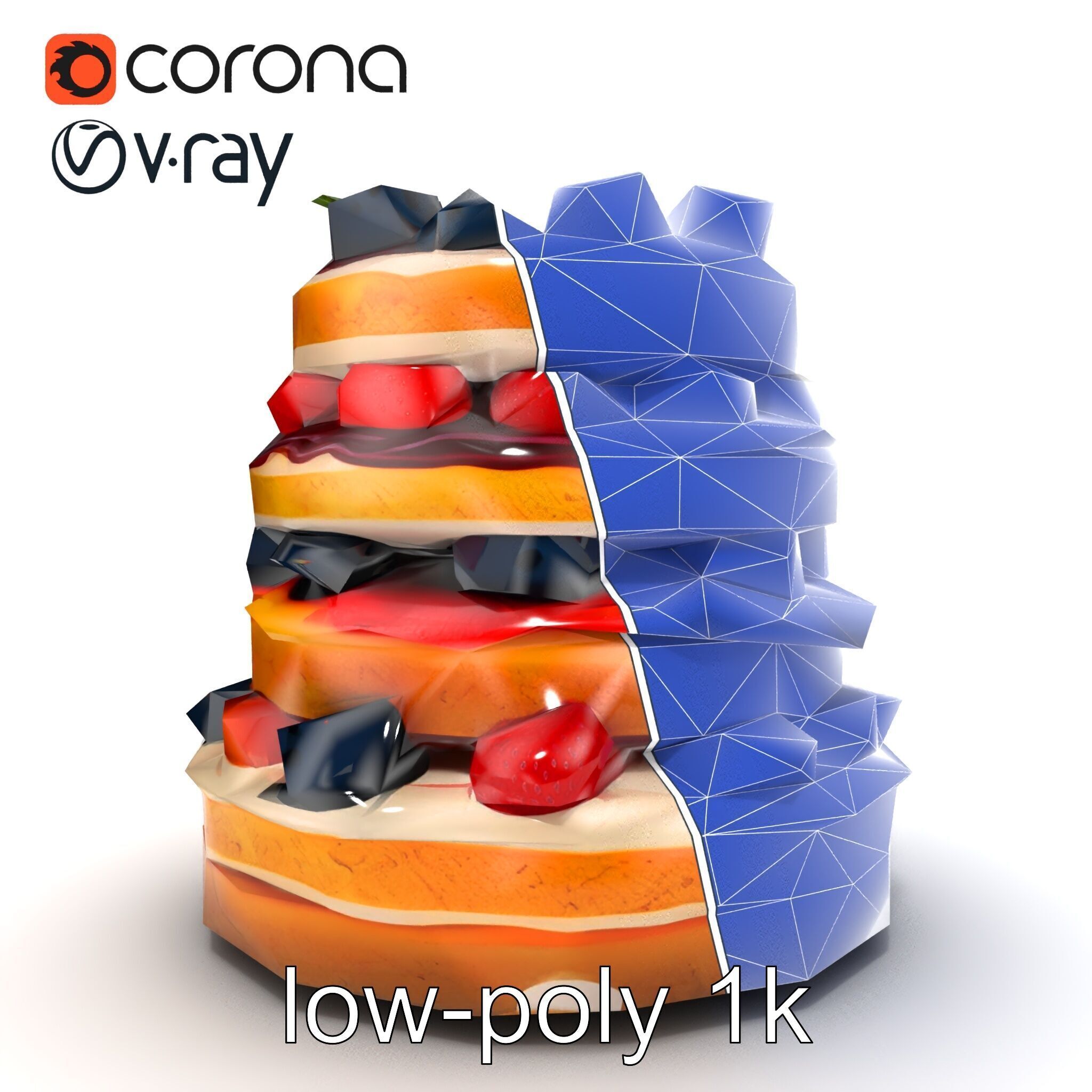 Lion Head Door Handle Sculpture model pack Low-poly 3D model_45