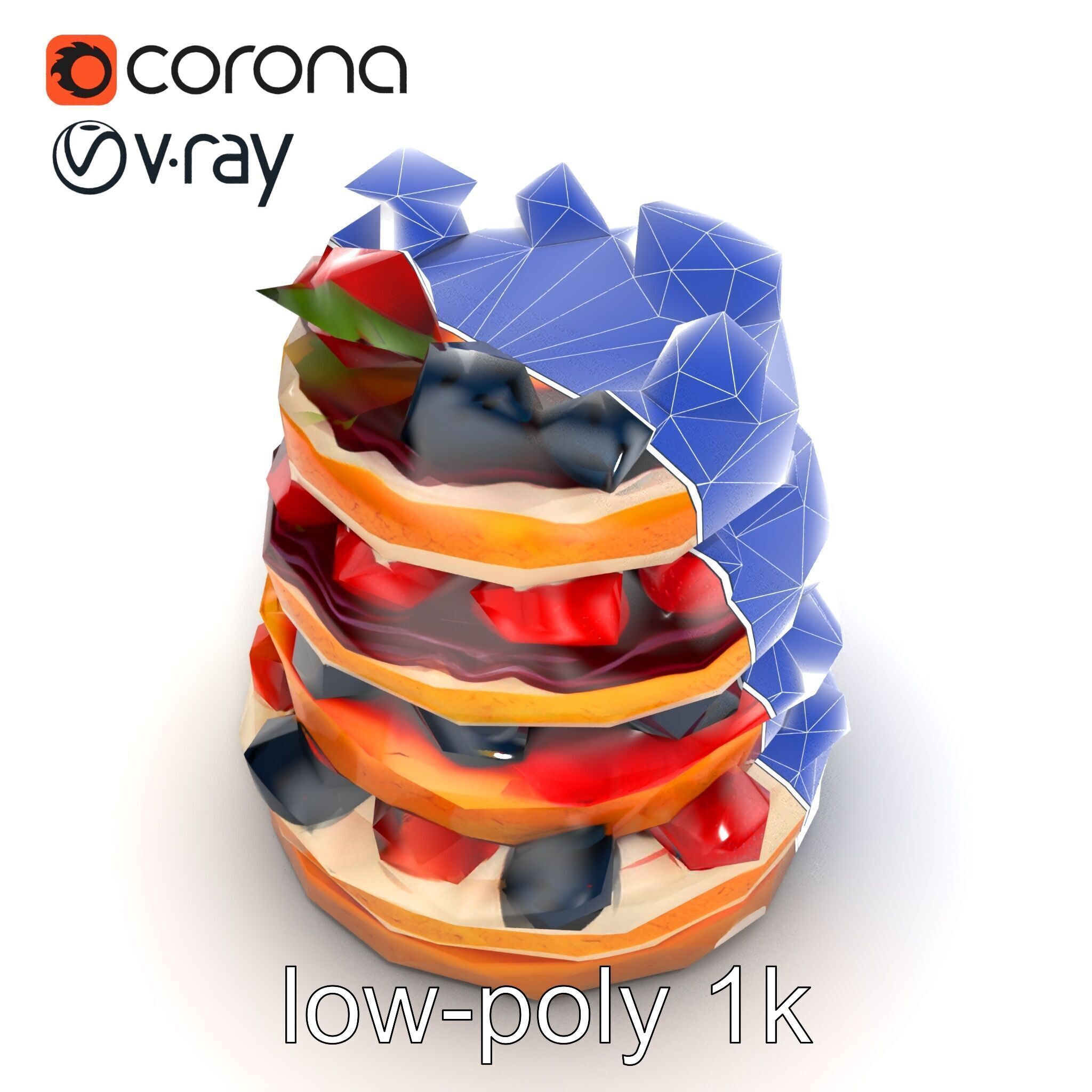 Lion Head Door Handle Sculpture model pack Low-poly 3D model_27