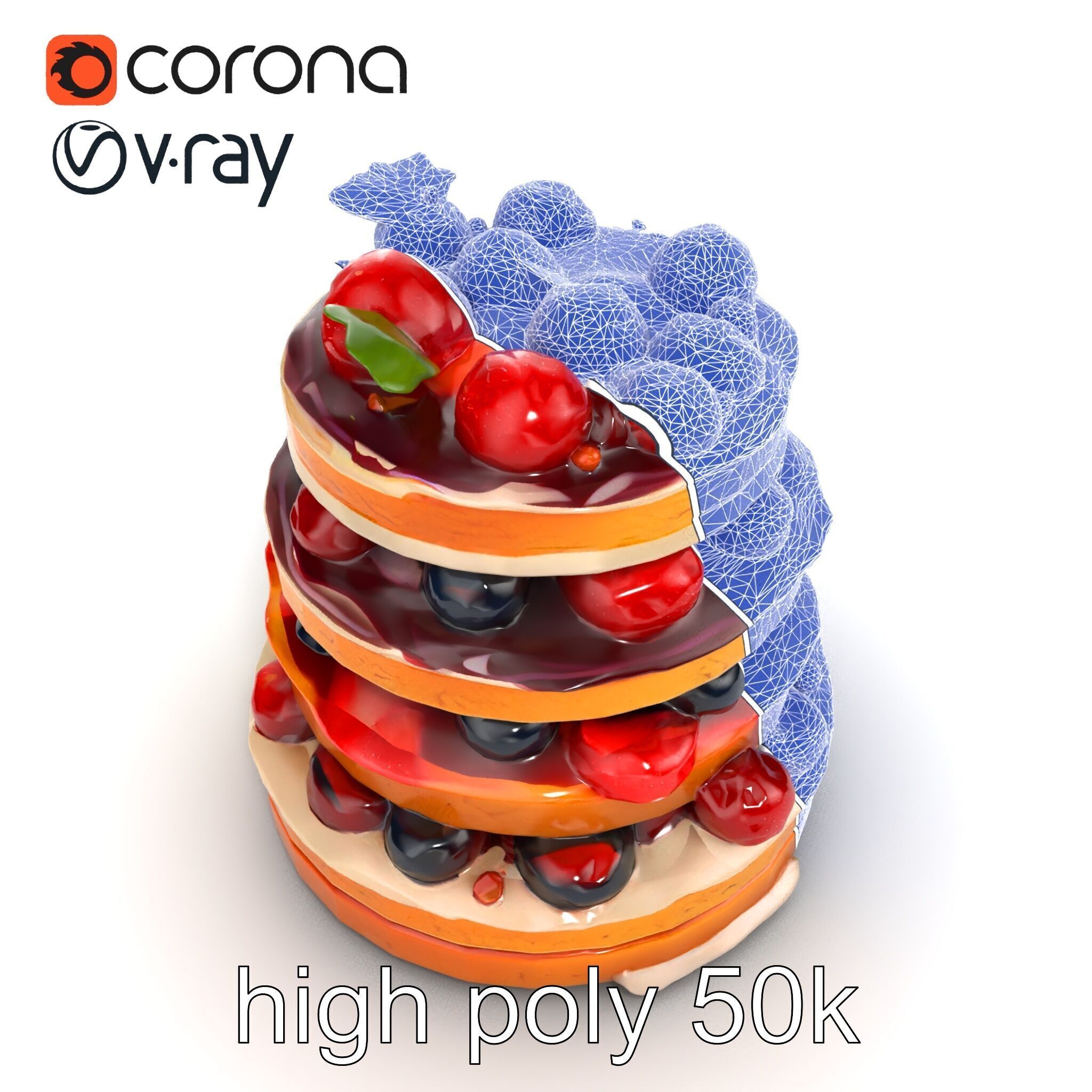 Lion Head Door Handle Sculpture model pack Low-poly 3D model_31