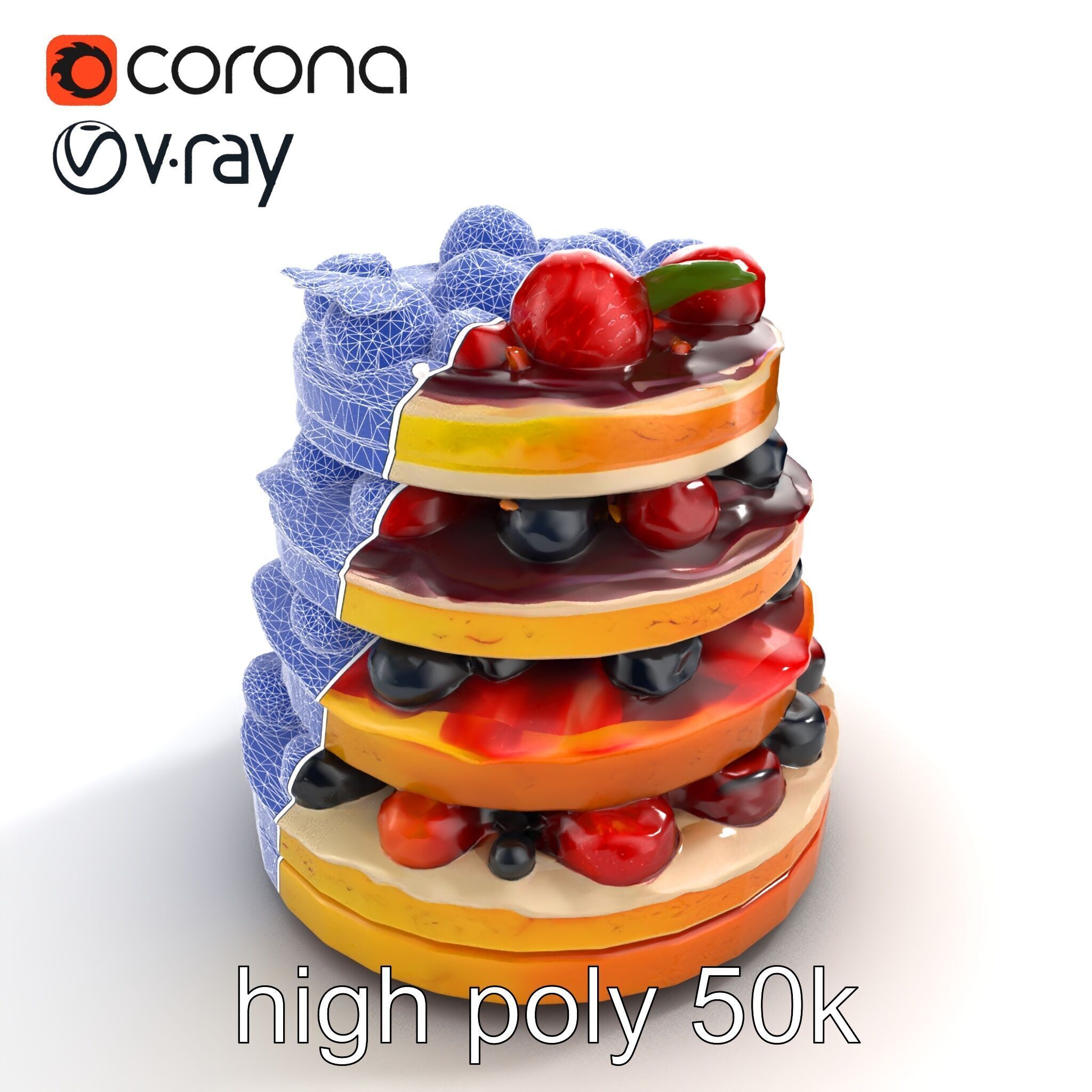 Lion Head Door Handle Sculpture model pack Low-poly 3D model_34