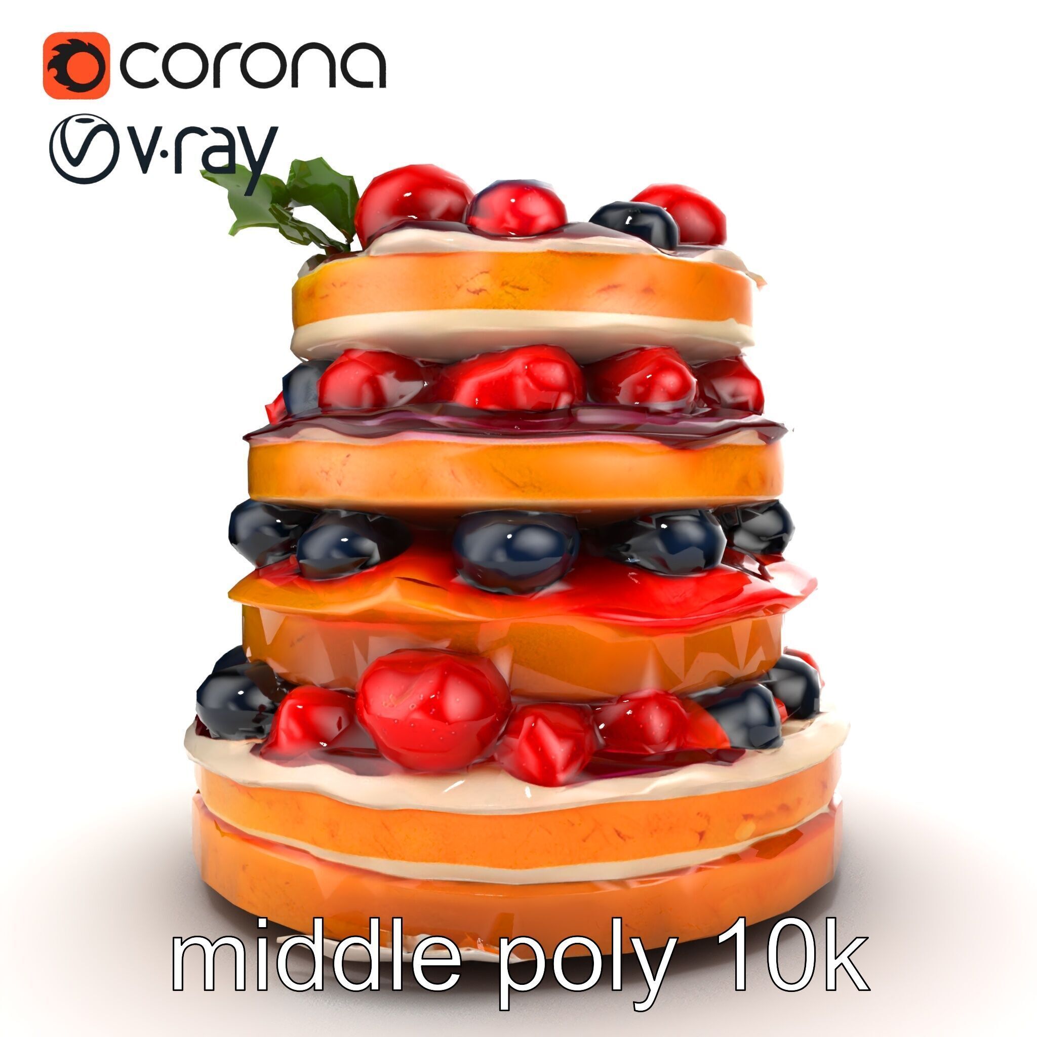 Lion Head Door Handle Sculpture model pack Low-poly 3D model_33