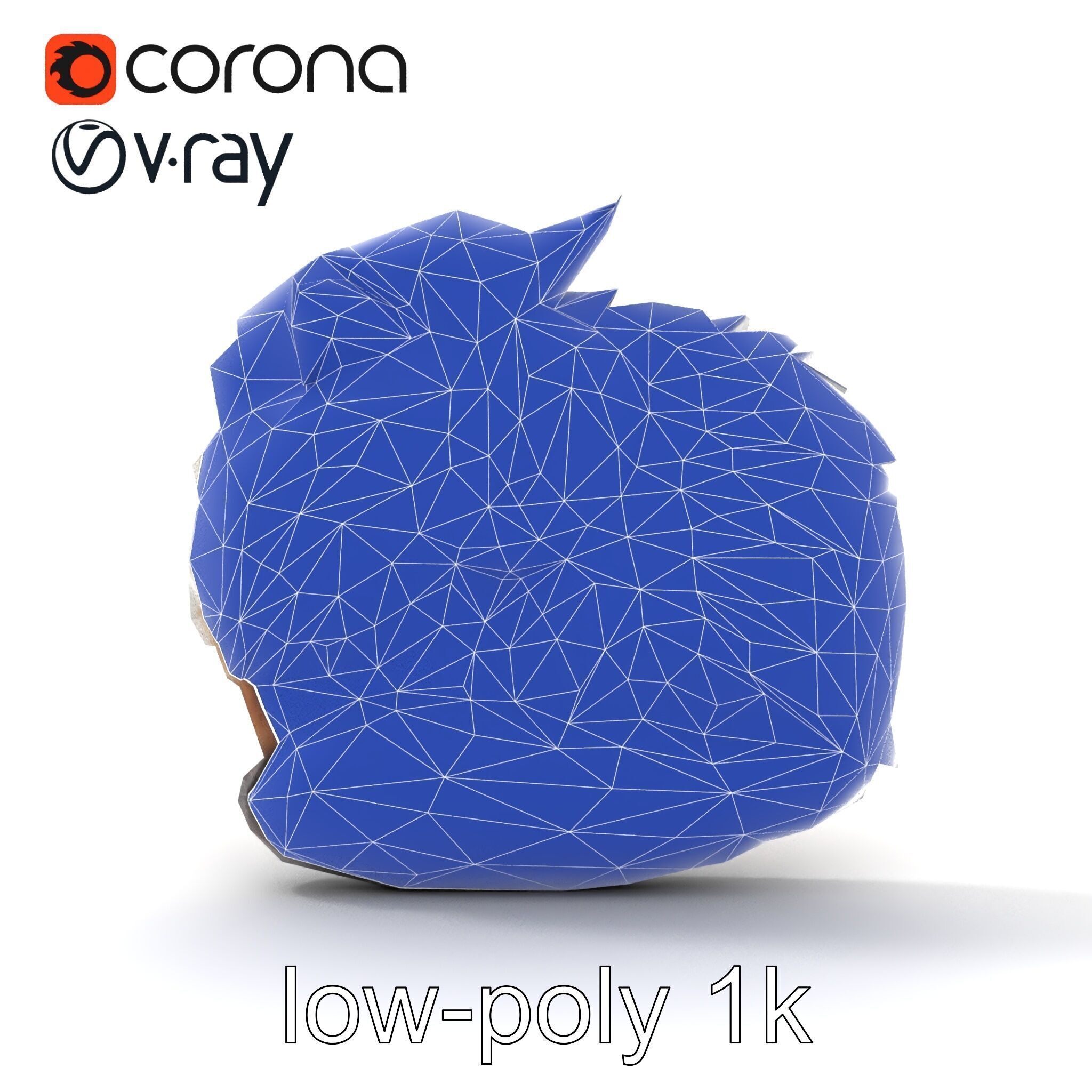 Fluffy Cat D Model Pack with Realistic Fur Detail Low-poly 3D model_30