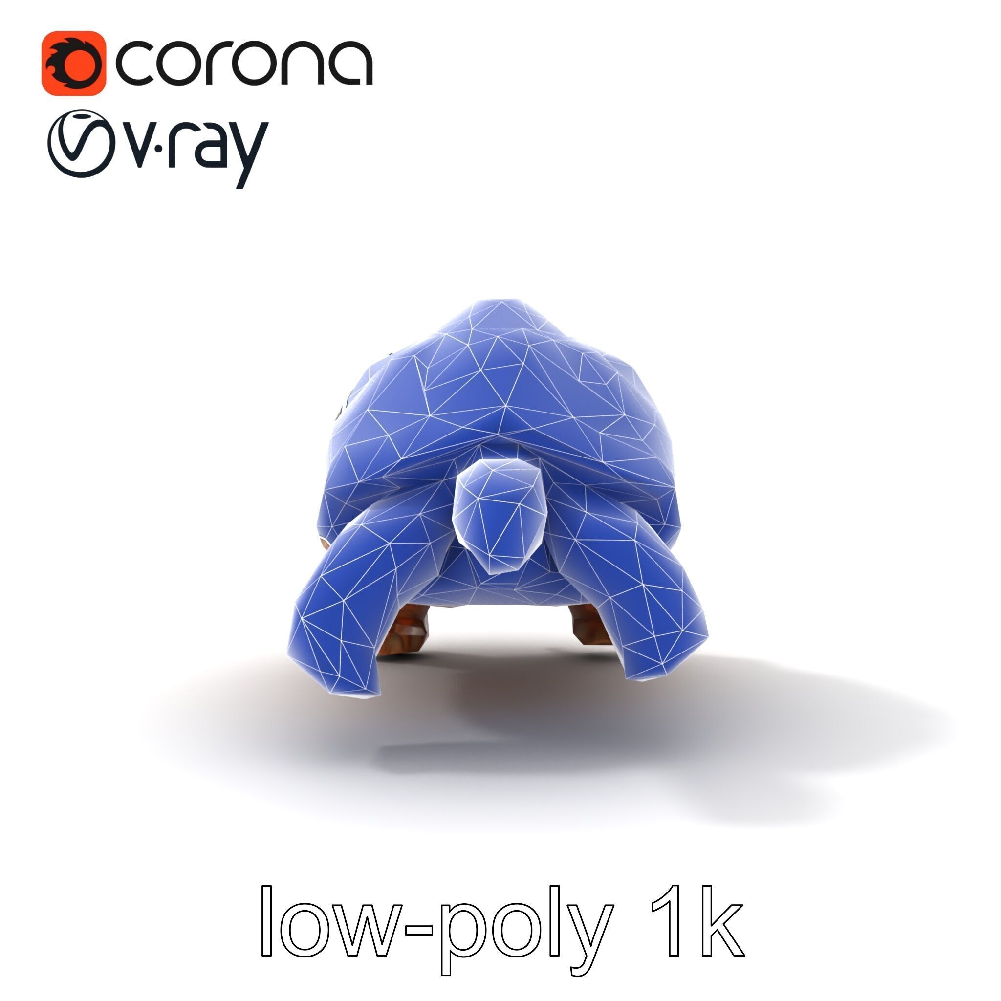 Galapagos Tortoise Realistic Texture model pack Low-poly 3D model_28
