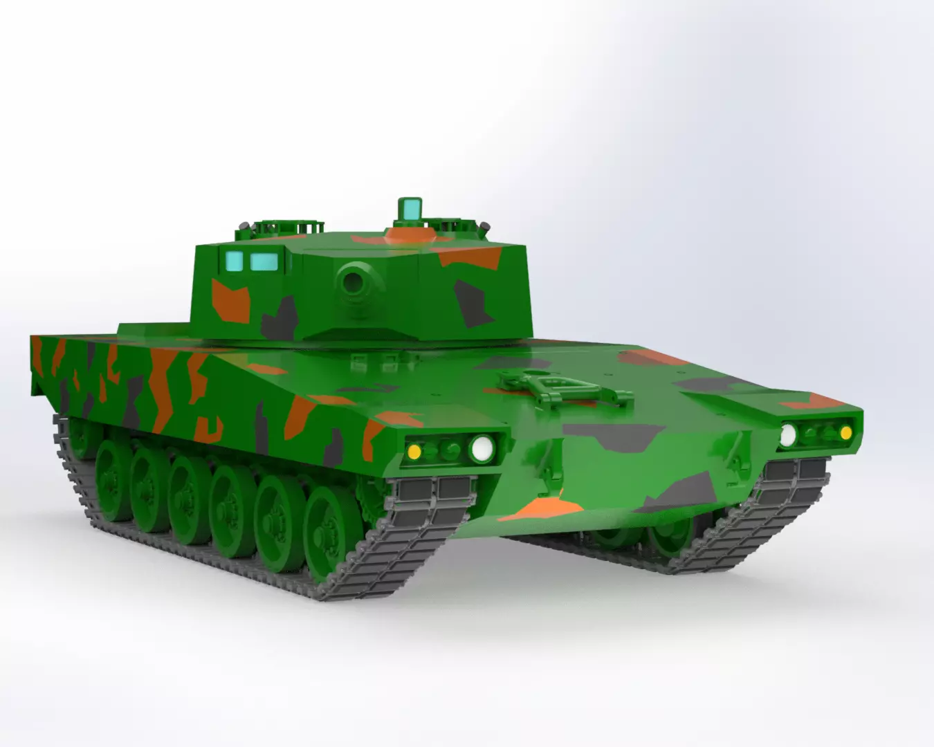 Swiss MBT 80 Free 3D print model_0