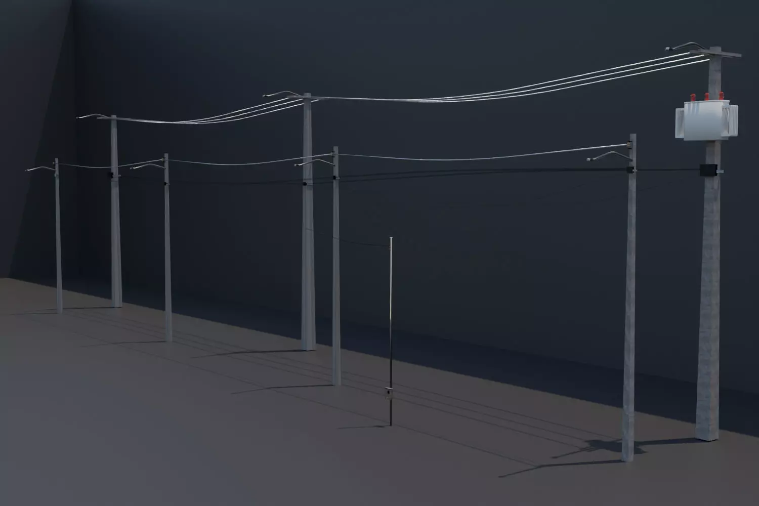 light posts Free 3D model