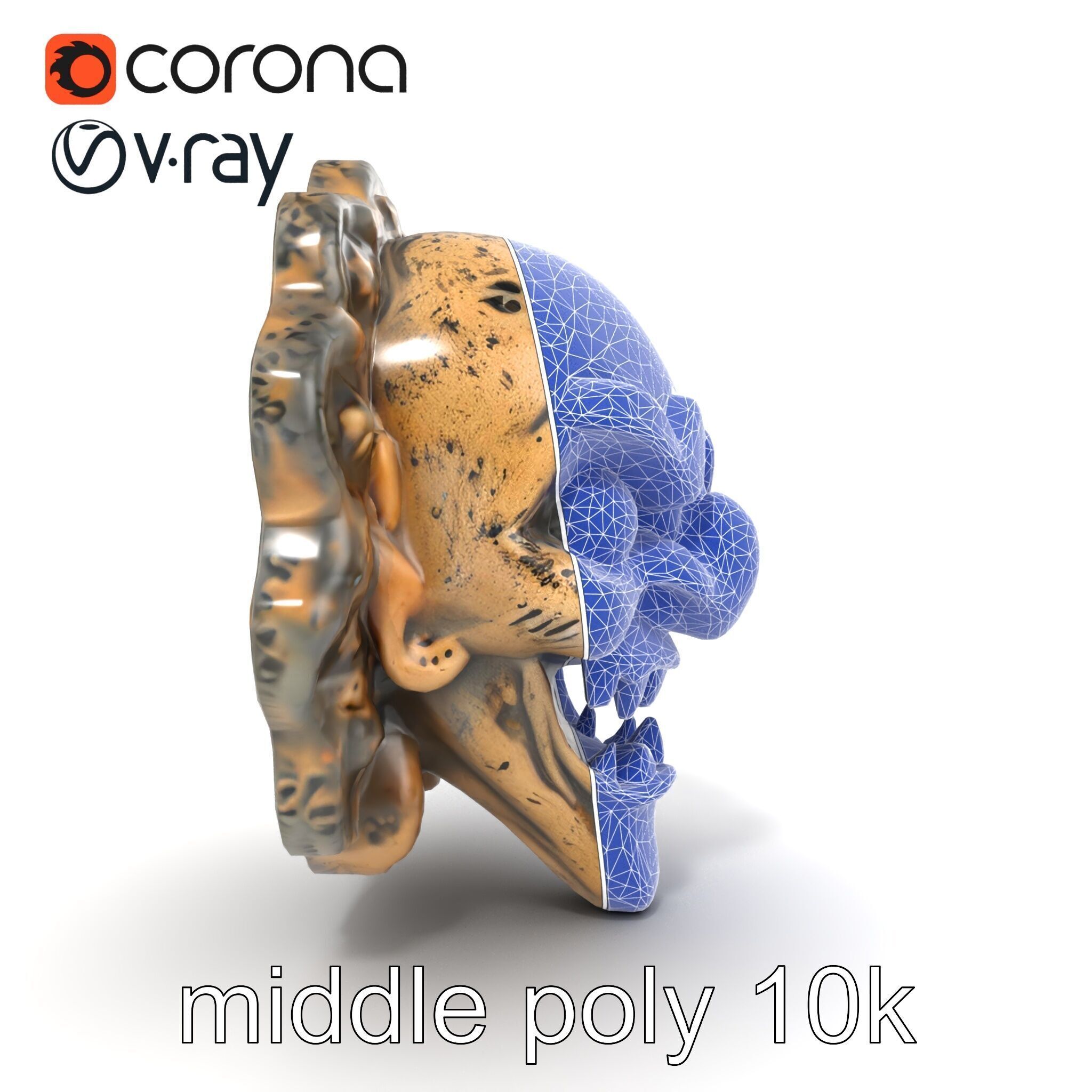 Cursed Talisman Cryptic Designs model pack Low-poly 3D model_29