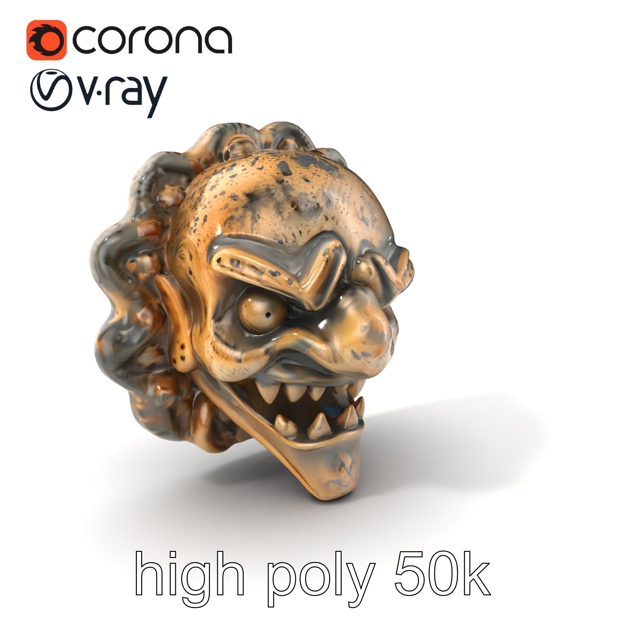 Cursed Talisman Cryptic Designs model pack Low-poly 3D model_2