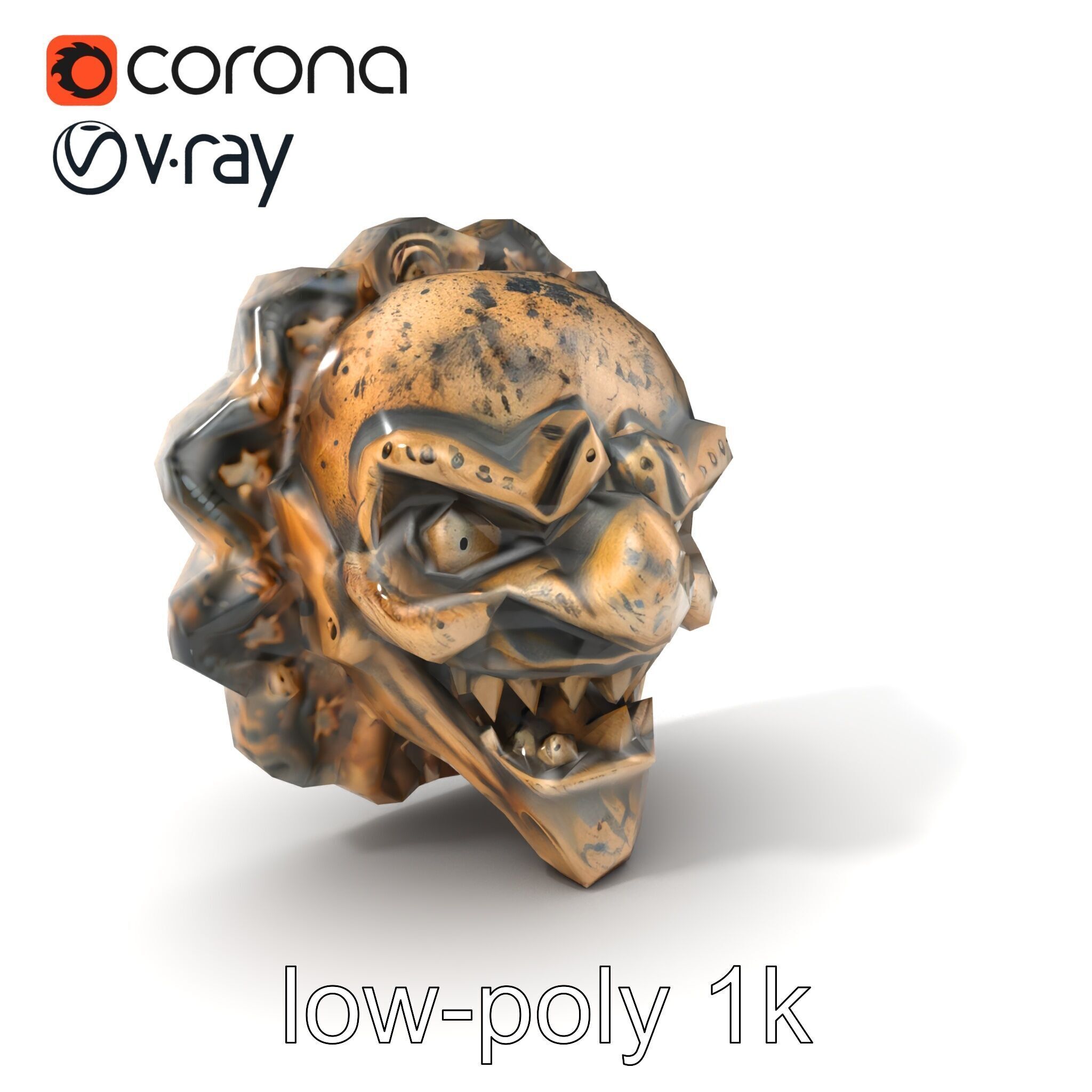 Cursed Talisman Cryptic Designs model pack Low-poly 3D model_5