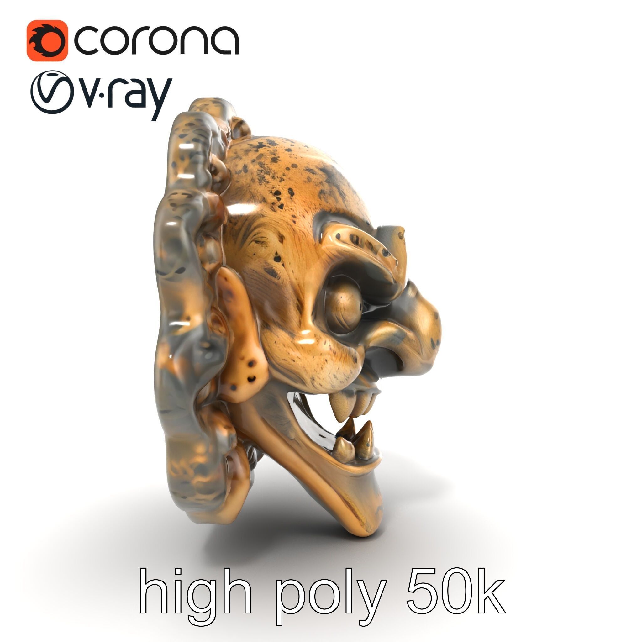 Cursed Talisman Cryptic Designs model pack Low-poly 3D model_17