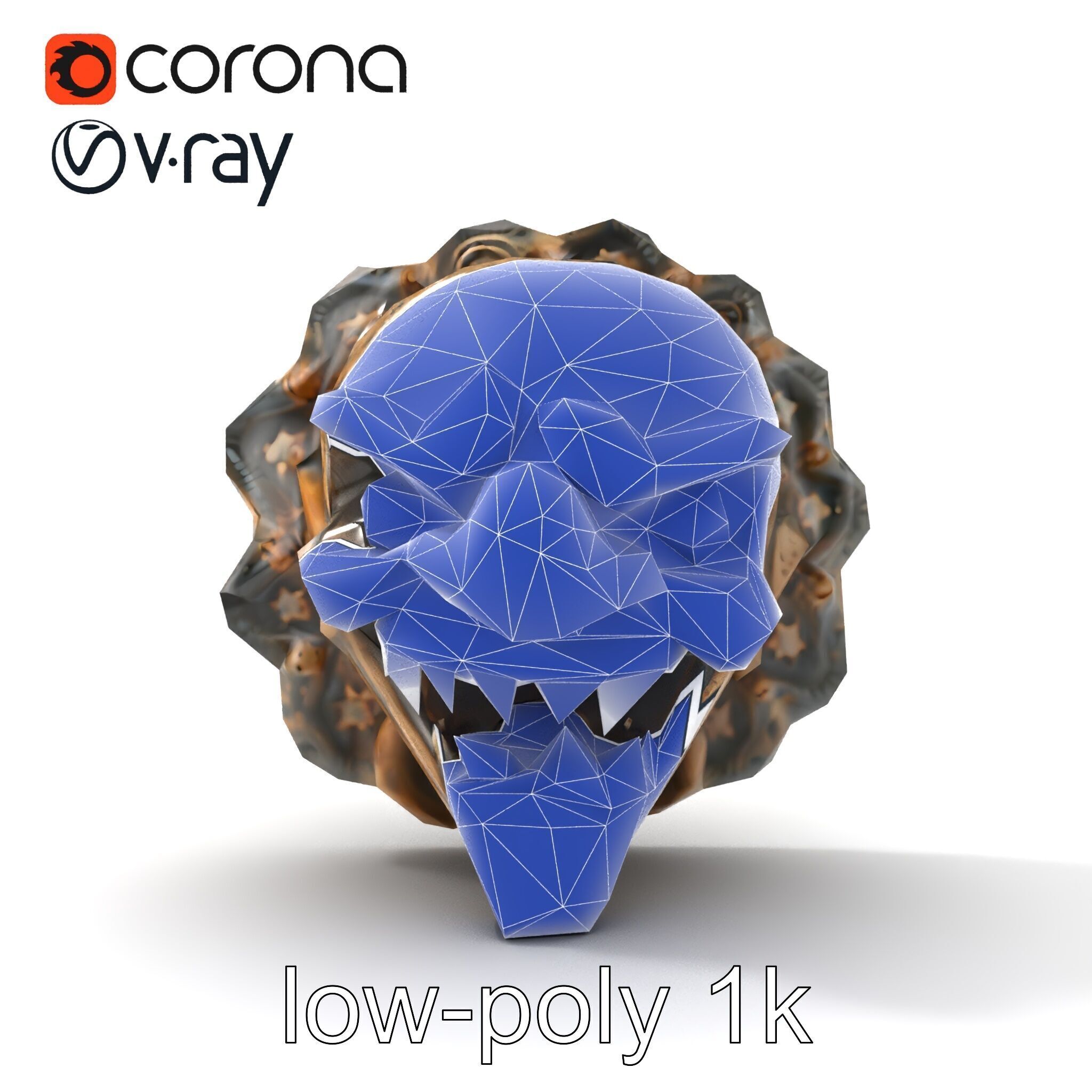 Cursed Talisman Cryptic Designs model pack Low-poly 3D model_18