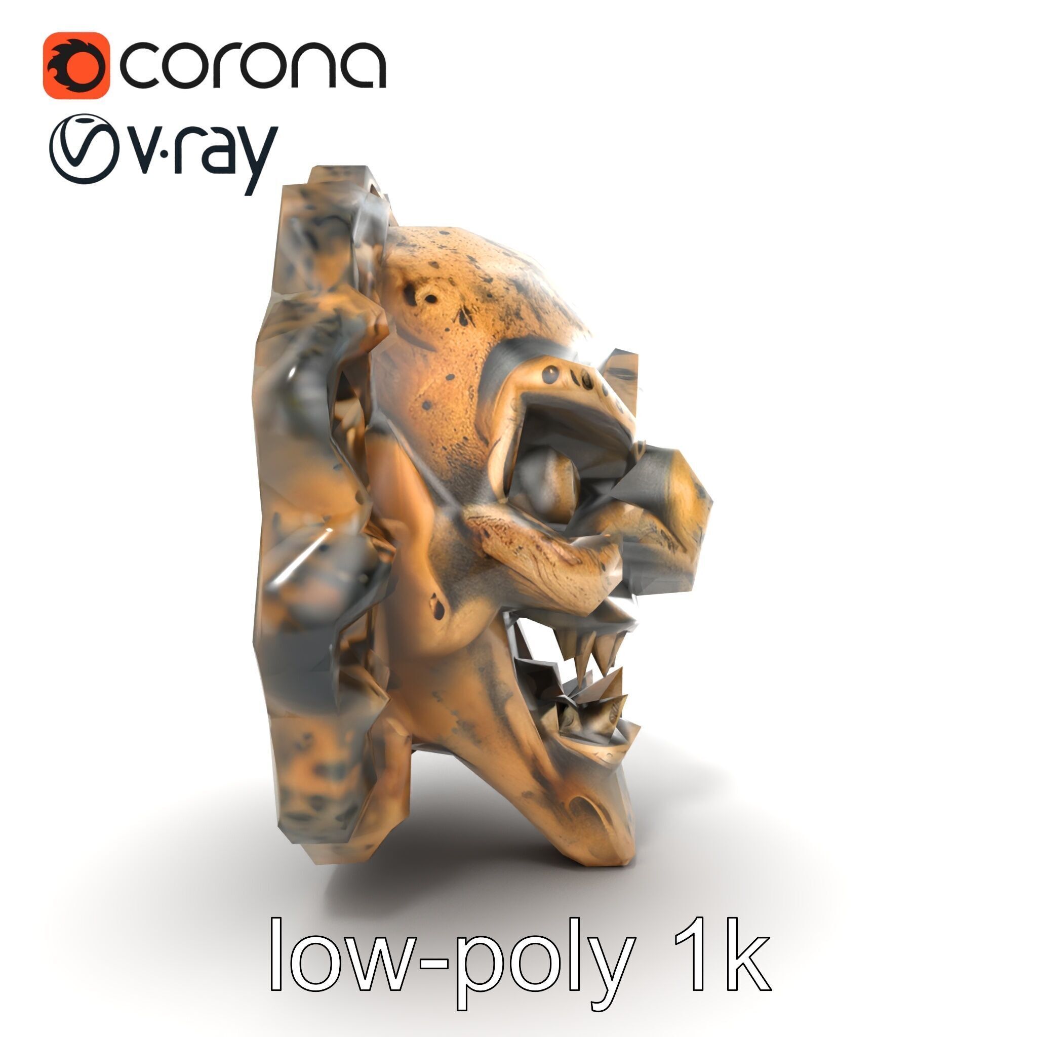 Cursed Talisman Cryptic Designs model pack Low-poly 3D model_27