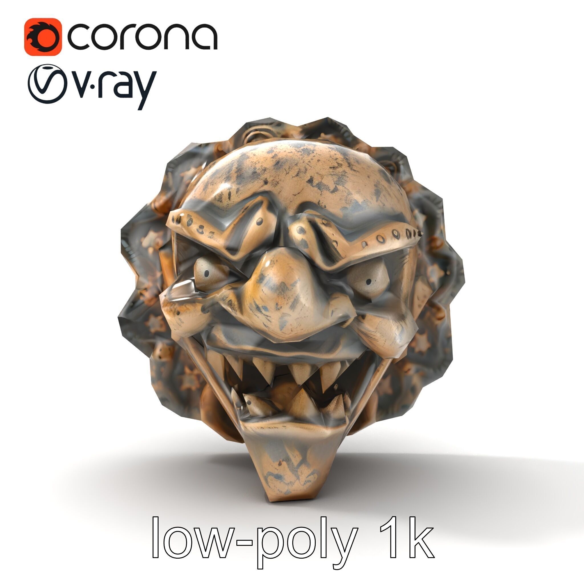 Cursed Talisman Cryptic Designs model pack Low-poly 3D model_14