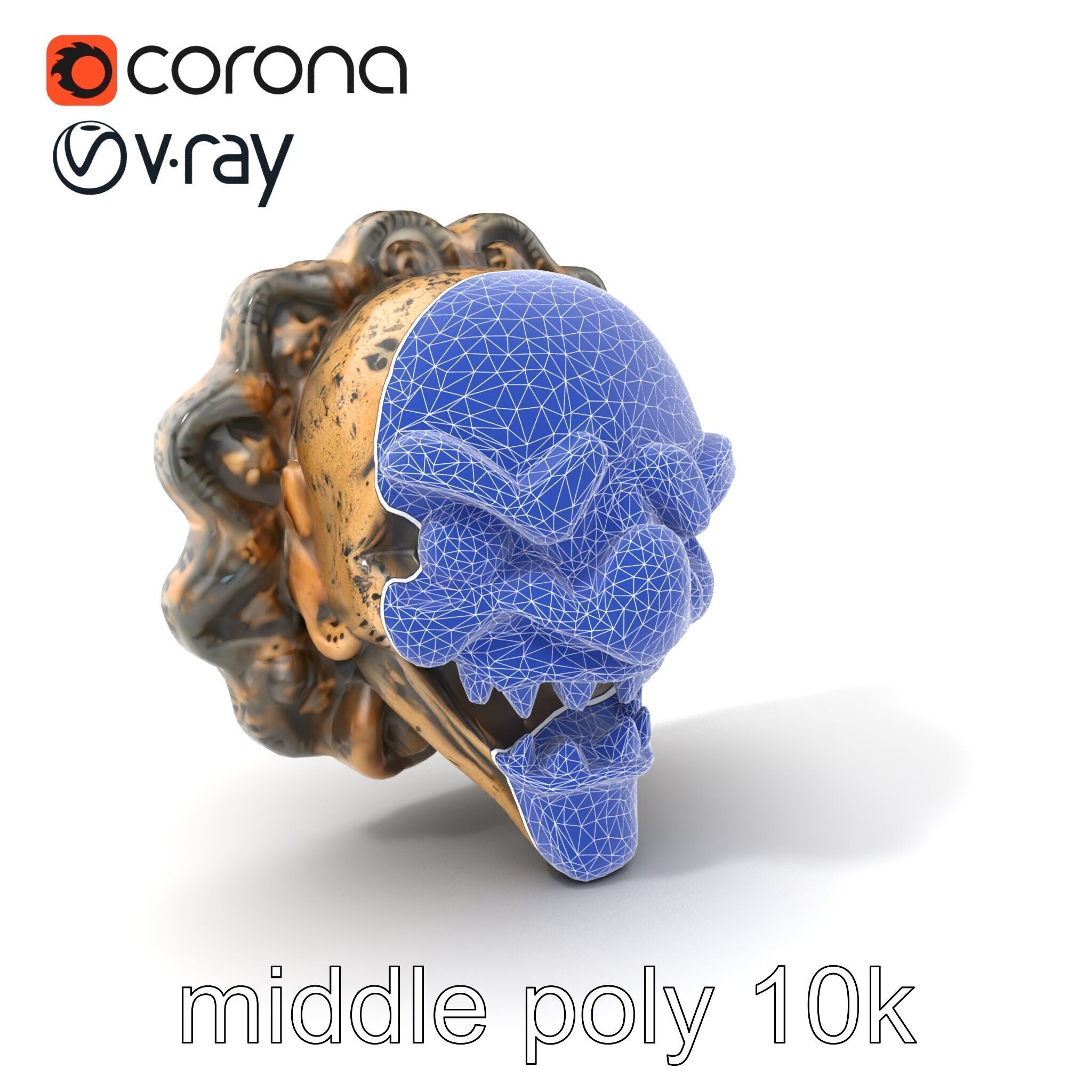 Cursed Talisman Cryptic Designs model pack Low-poly 3D model_6