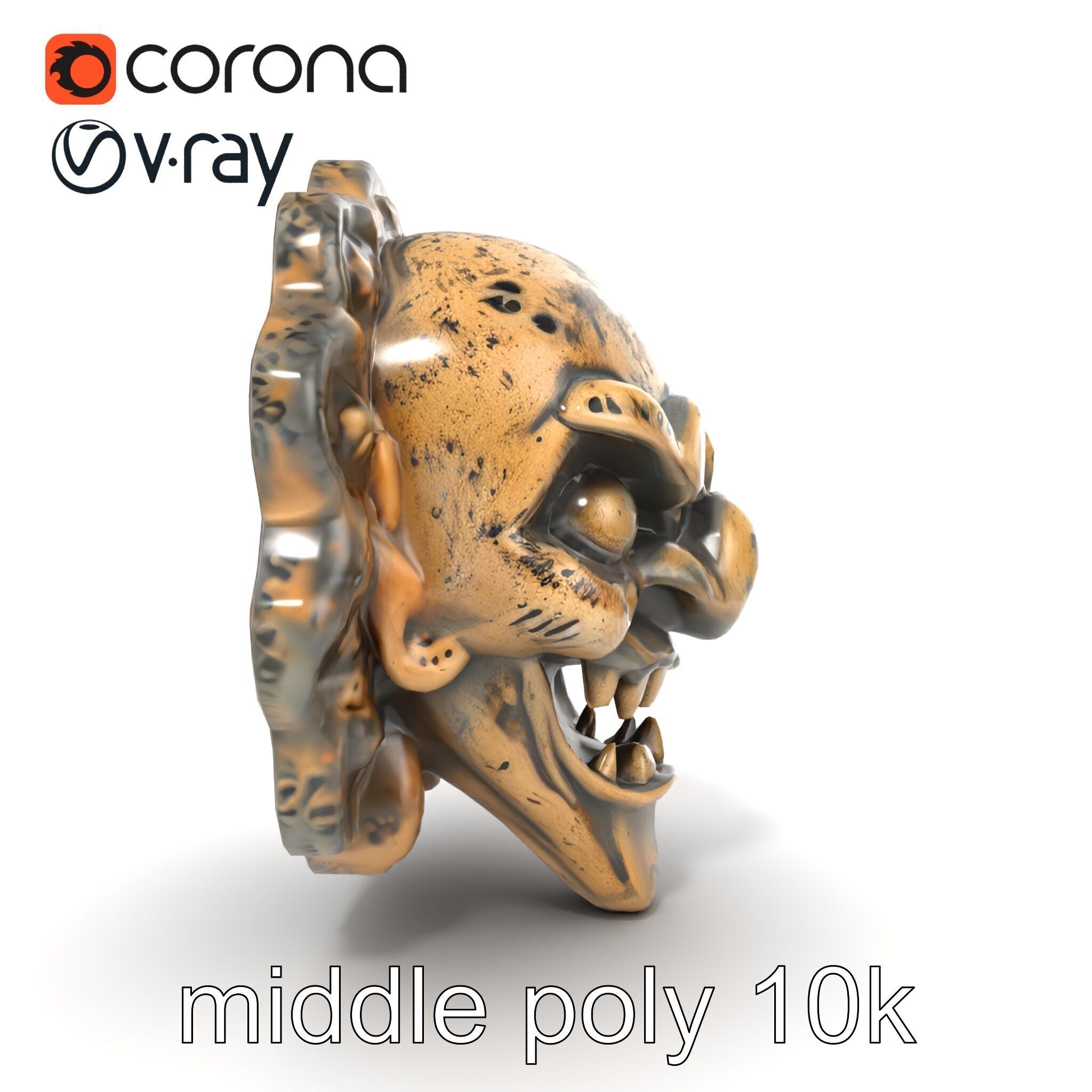 Cursed Talisman Cryptic Designs model pack Low-poly 3D model_16