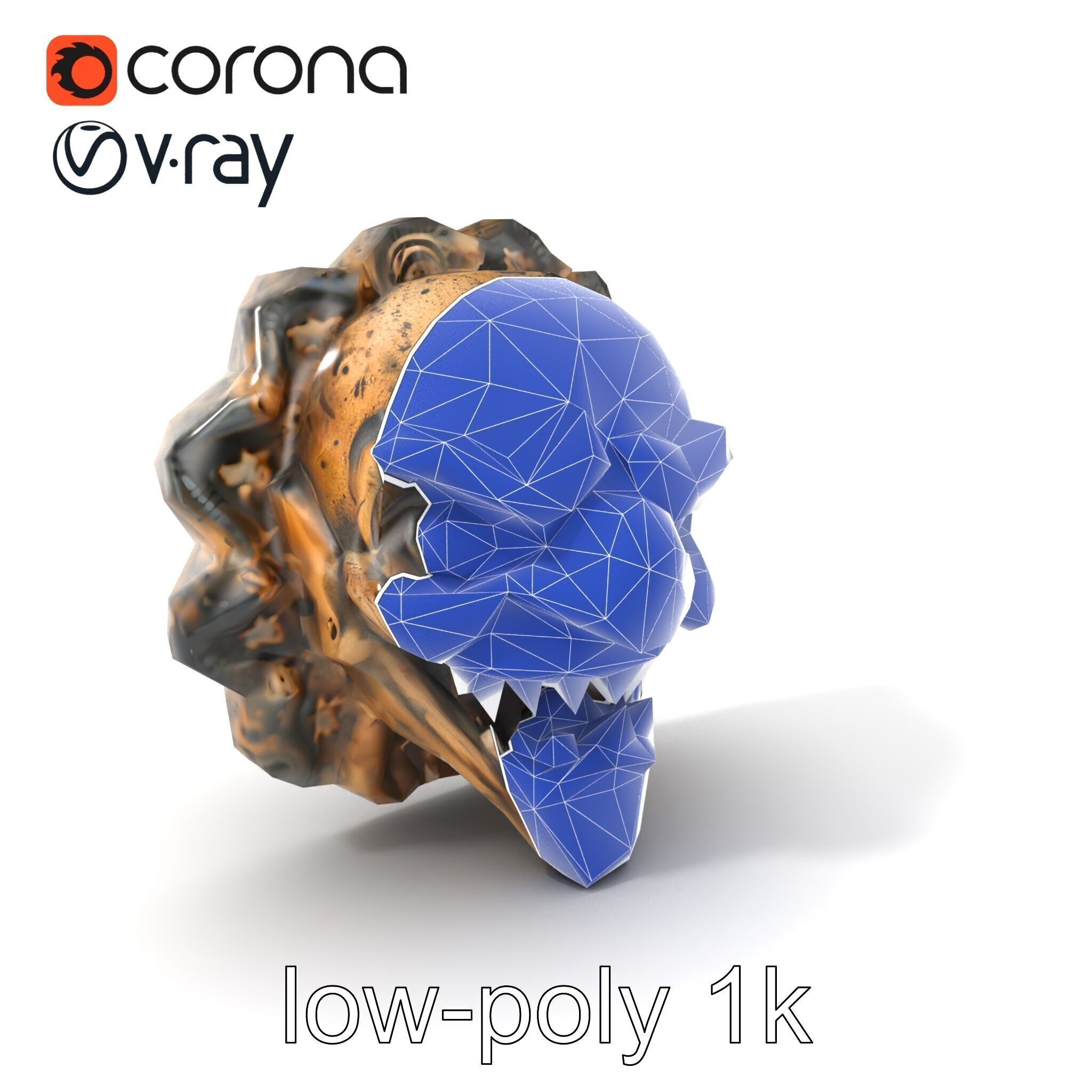 Cursed Talisman Cryptic Designs model pack Low-poly 3D model_7